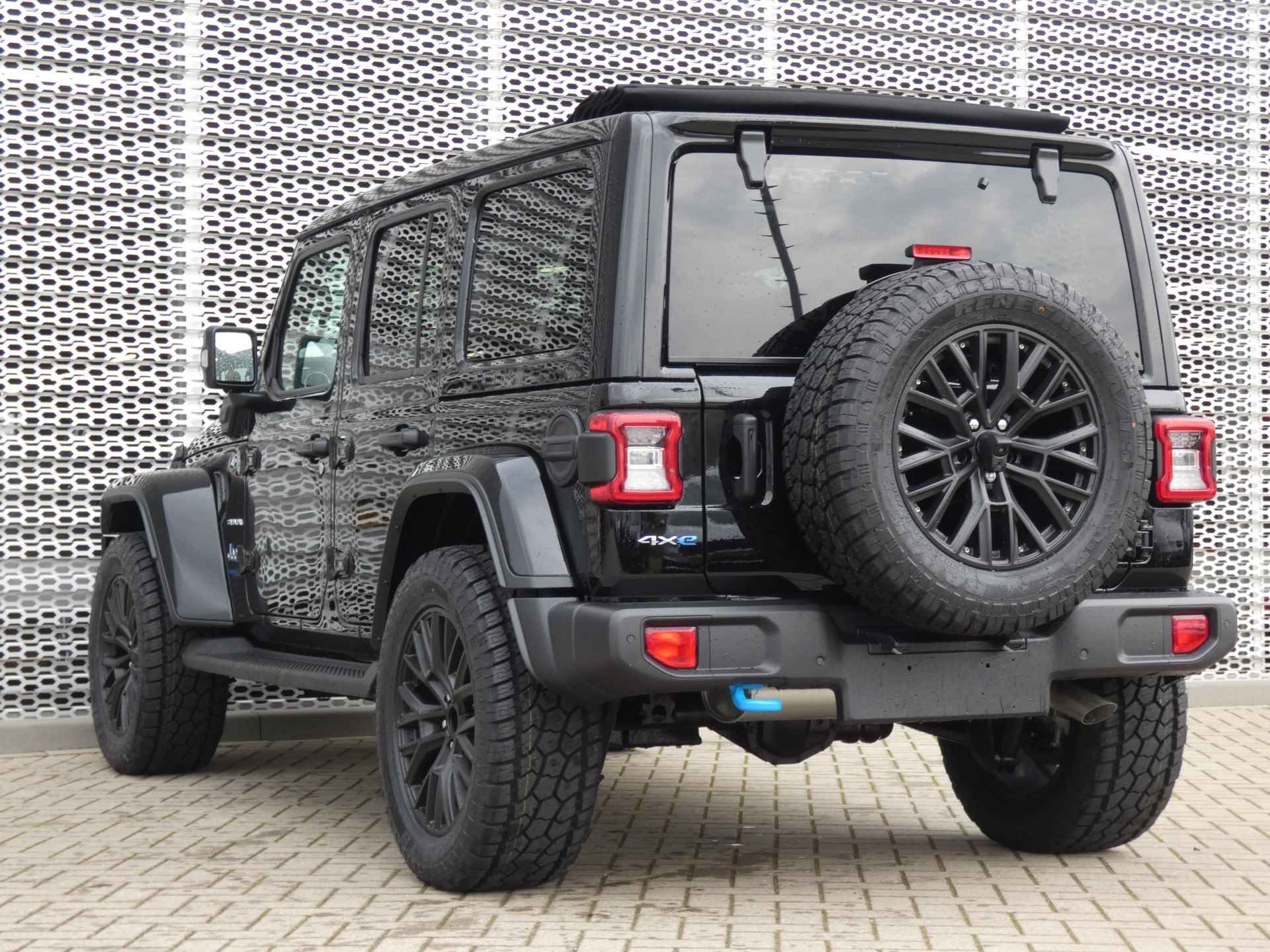 Jeep Wrangler Unlimited 4xe 380 Sahara CABRIO & BRUIN LEER & 20 INCH ! SPECIAL EDITION ! - 36/39