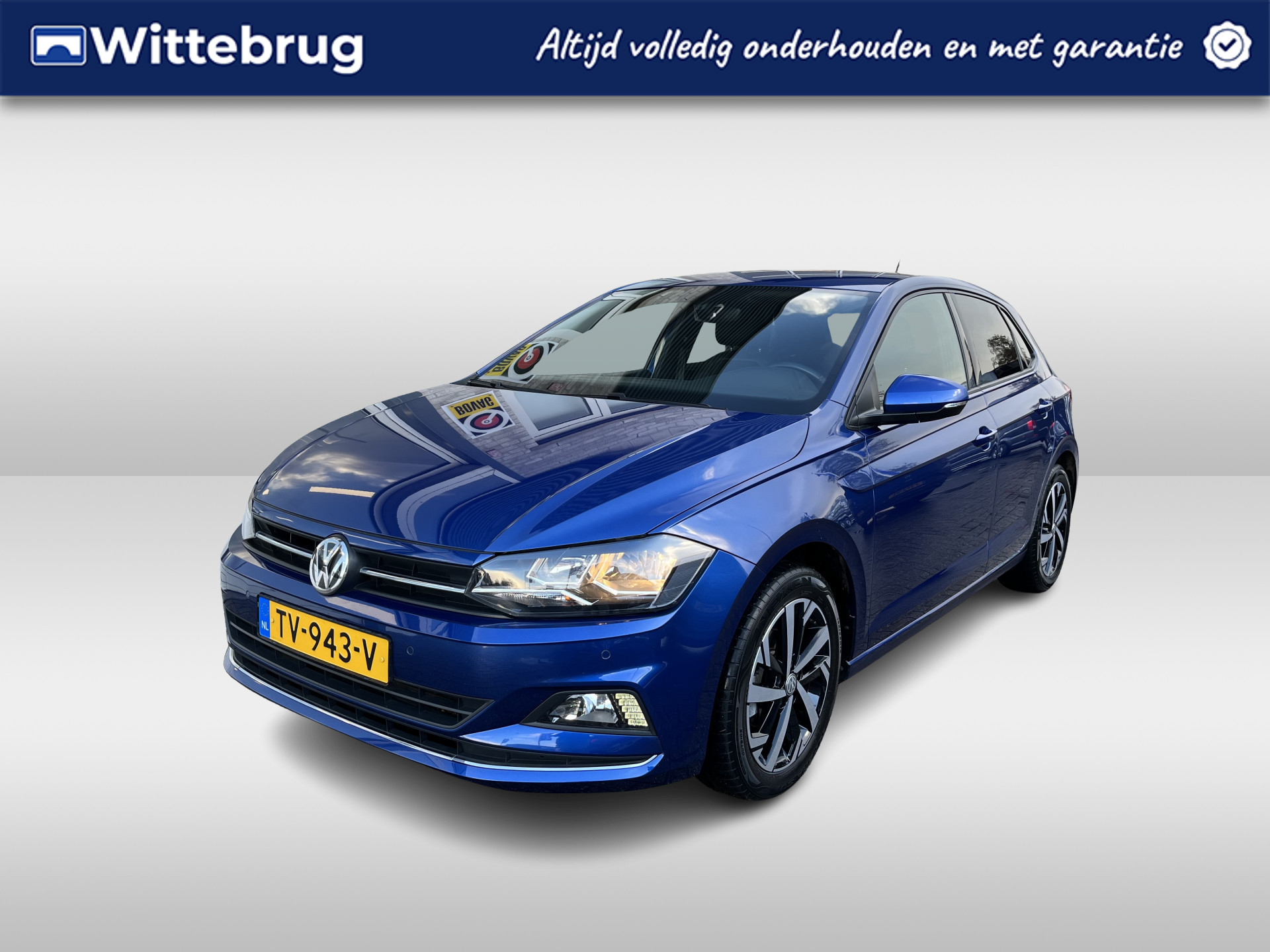 Volkswagen Polo 1.0 TSI Highline / NAVI/ APP-CONNECT/ CLIMA/ ADAPT-CRUISE/ PARKEERSENSOREN V+A/ 16'' LMV