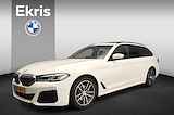 BMW 5 Serie Touring 520d | M-Sportpakket | Laserlicht | Leder | HUD | Schuifdak | Comfortzetels | Keyles go | DAB | Hifi speakers | Alu 18 inch