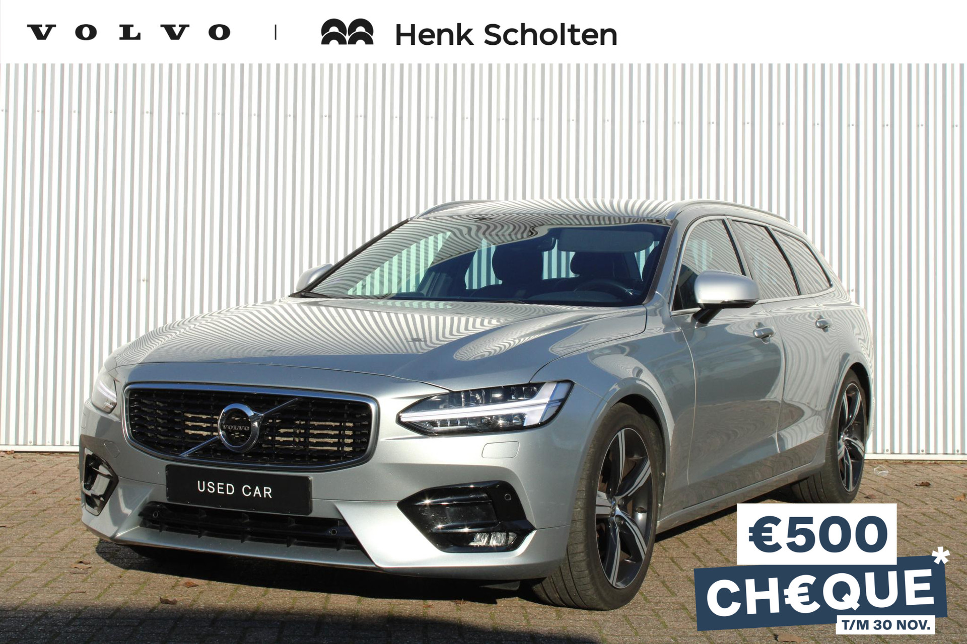 Volvo V90 2.0 T5 R-Design, Full map navigatie, Apple Carplay, Android auto, Full LED koplampen, Adaptieve Cruise Control, Pilot Assist, Semi Elektrische Trekhaak, BLIS, Stoelverwarming voorzijde, Bestuurdersstoel met geheugenfunctie