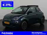 Fiat 500 C La Prima 42 kWh 19.895 na subsidie | Leder | Camera | Carplay | Winter pakket | Zondag open!