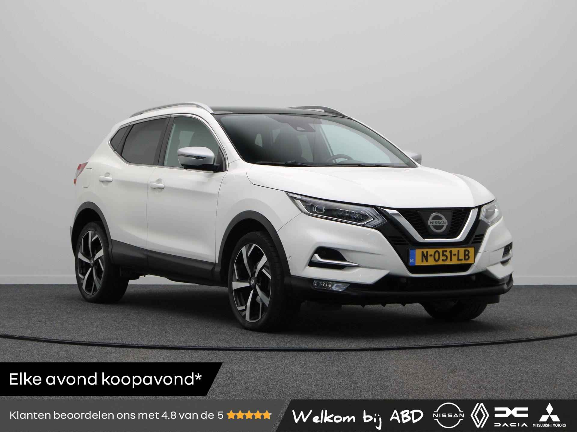 Nissan Qashqai 1.6 Tekna | Vol Lederen interieur | 1500kg Trekvermogen | 360 graden Camera | Cold Pack | Panoramadak |