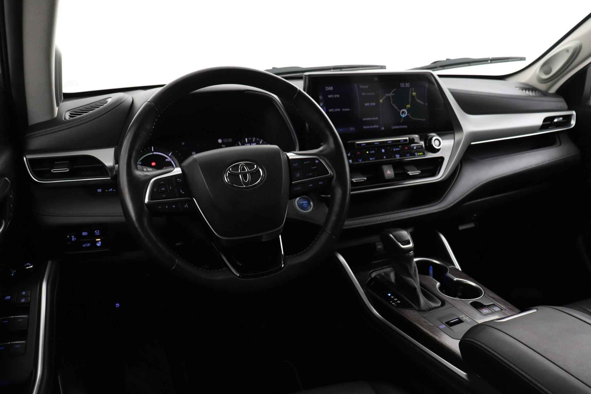 Toyota Highlander 2.5 AWD Hybrid Premium | Trekhaak | Leer | Head-Up | JBL | CarPlay | Stoelkoeling/Verwarming | 360 Camera | - 7/46