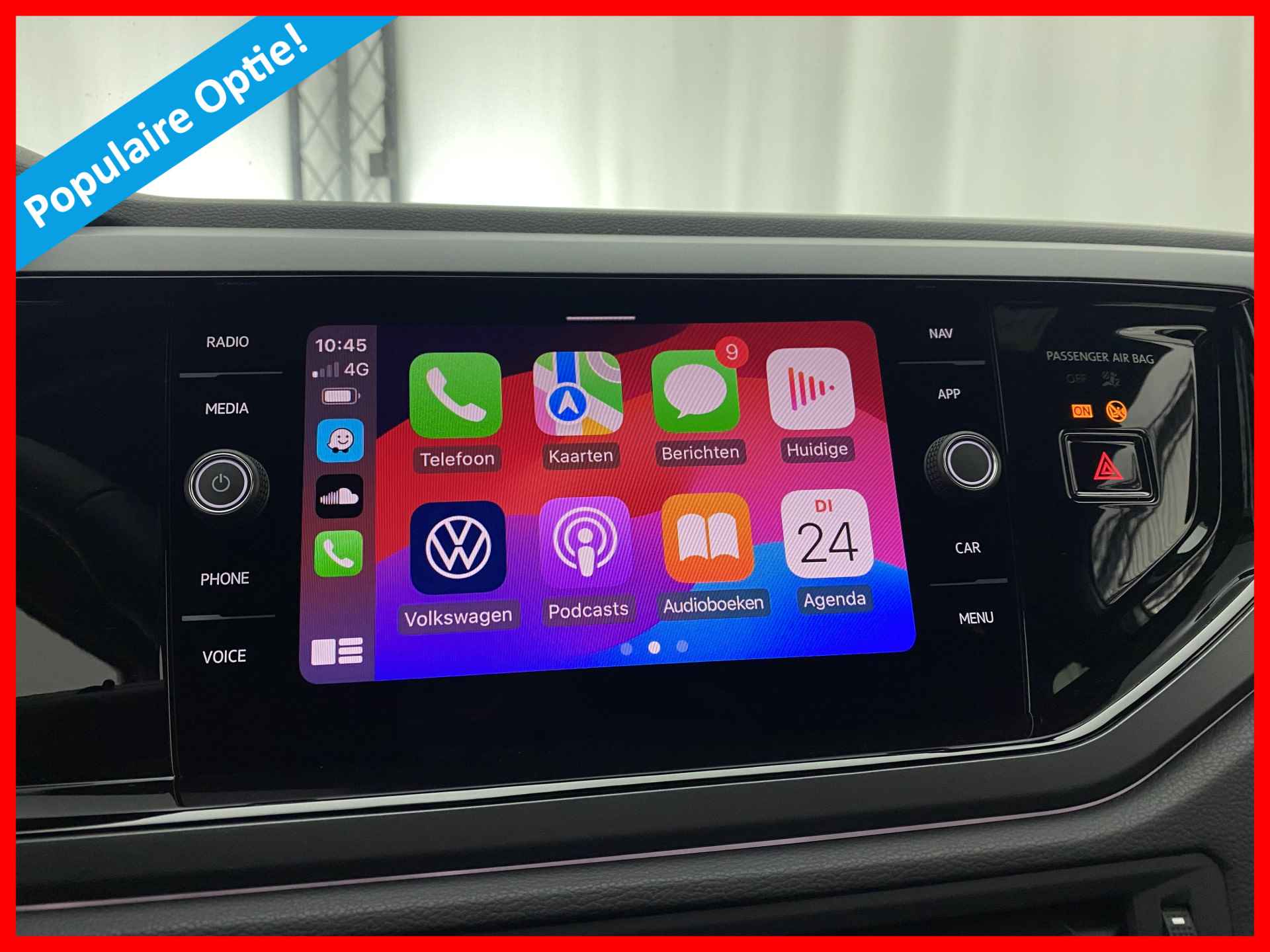 Volkswagen Polo 1.0 TSI R-Line Automaat | Apple Carplay | Pano-Dak | Navi | ACC | Stoelverw. | - 25/41