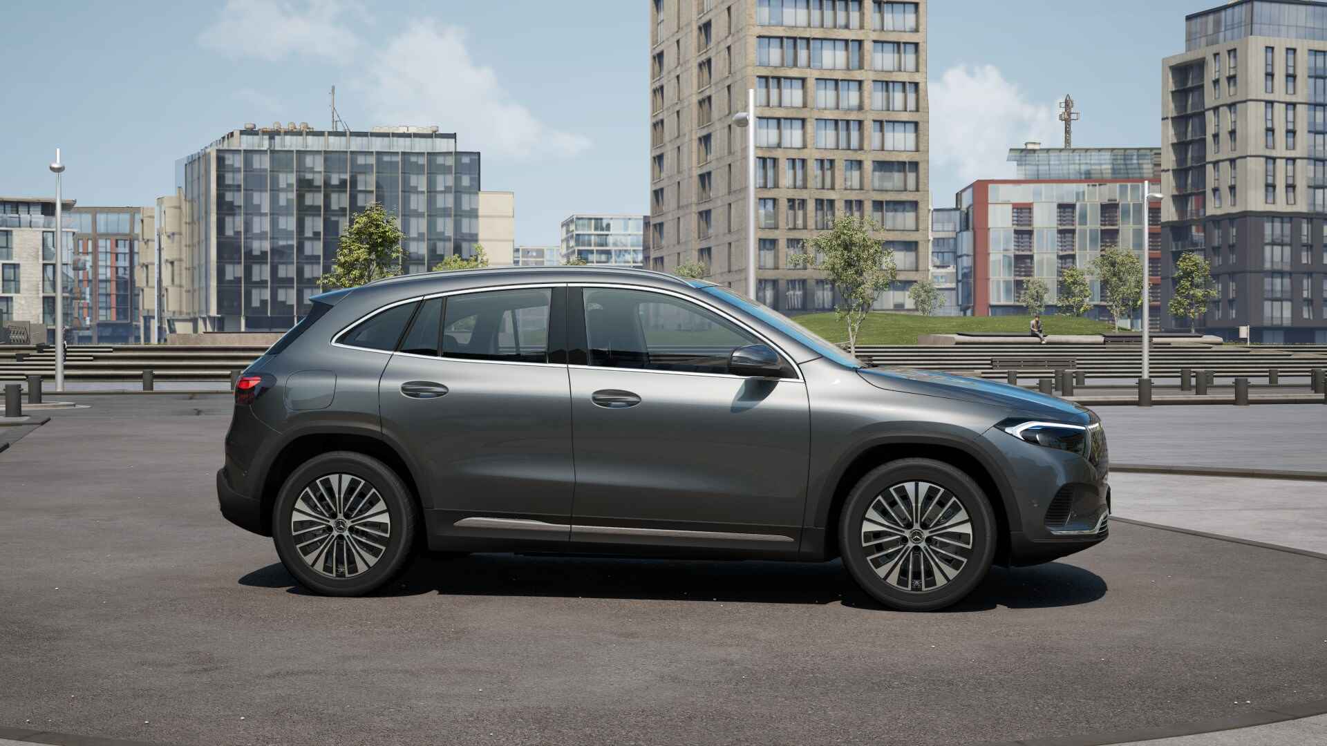 Mercedes-Benz EQA 250+ Business Line 71 kWh | Parkeerpakket met achteruitrijcamera | EASY PACK achterklep | Verwarmde stoelen vooraan | Extra USB-poorten | Sfeerverlichting | Dodehoekassistent | Spiegelpakket | - 5/25