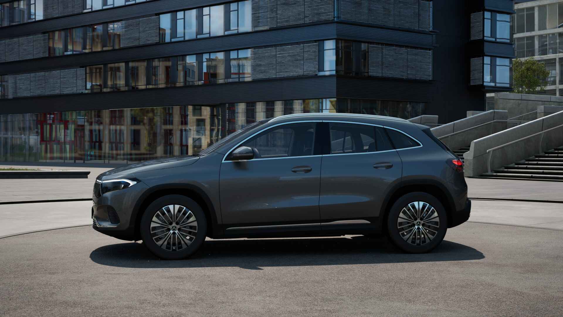 Mercedes-Benz EQA 250+ Business Line 71 kWh | Parkeerpakket met achteruitrijcamera | EASY PACK achterklep | Verwarmde stoelen vooraan | Extra USB-poorten | Sfeerverlichting | Dodehoekassistent | Spiegelpakket | - 8/25