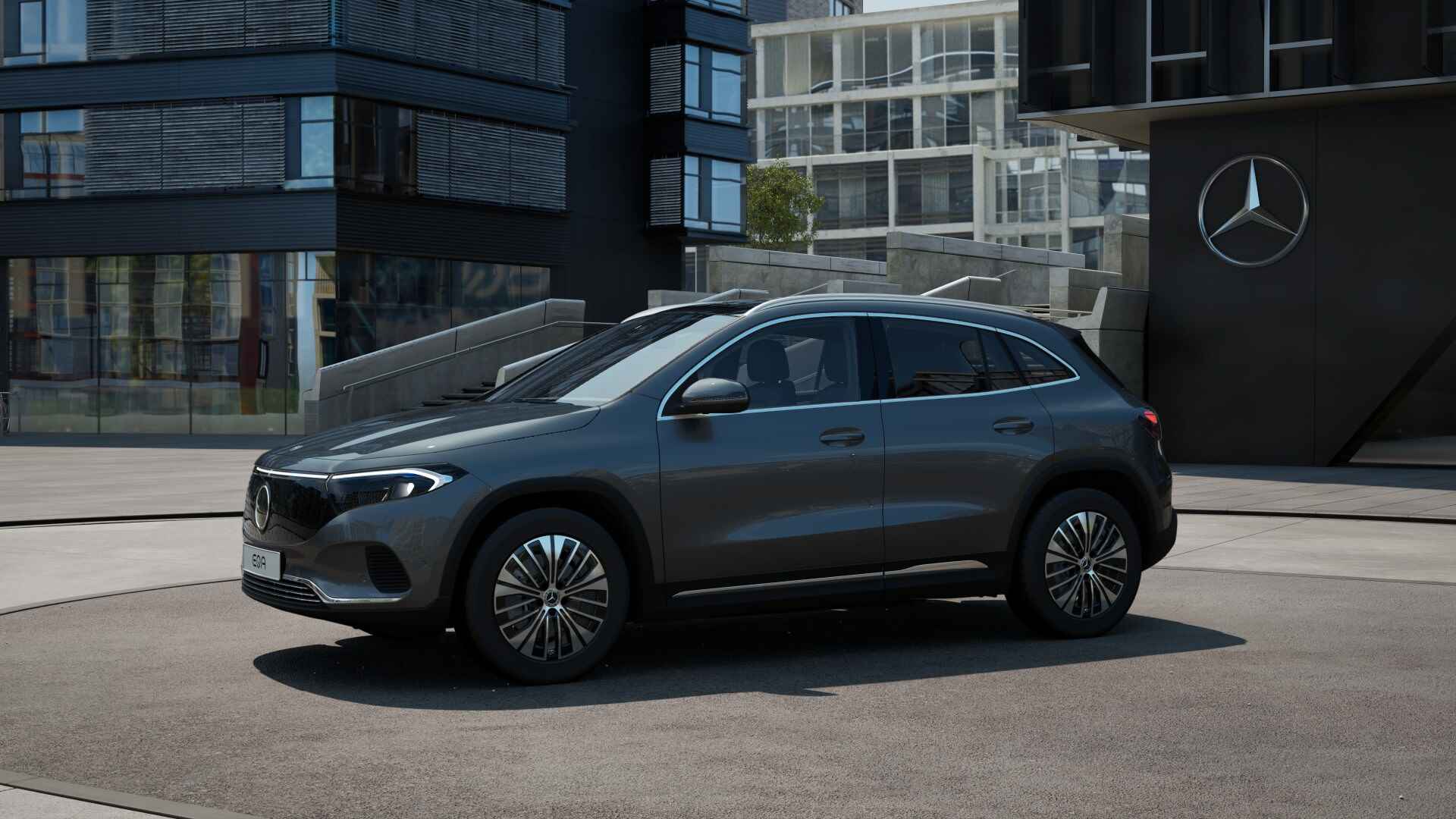 Mercedes-Benz EQA 250+ Business Line 71 kWh | Parkeerpakket met achteruitrijcamera | EASY PACK achterklep | Verwarmde stoelen vooraan | Extra USB-poorten | Sfeerverlichting | Dodehoekassistent | Spiegelpakket | - 12/25