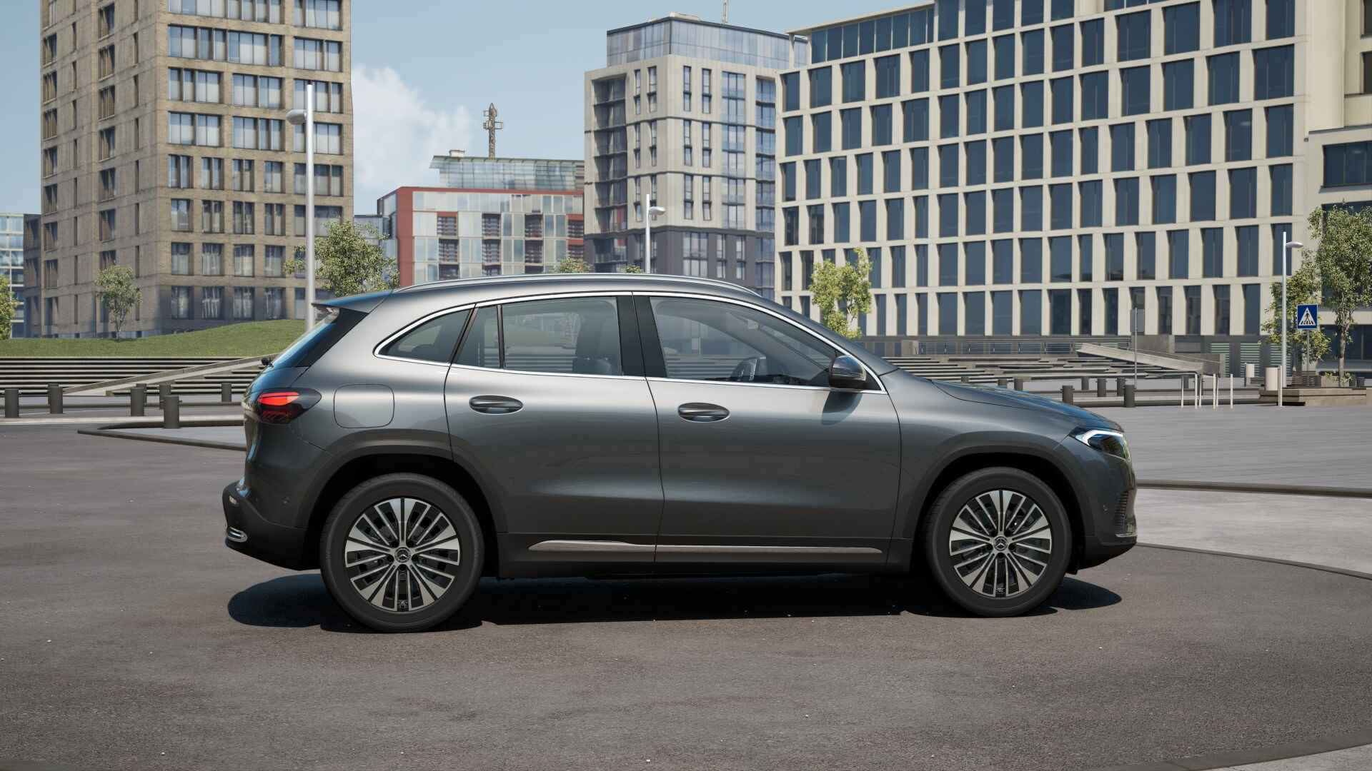 Mercedes-Benz EQA 250+ Business Line 71 kWh | Parkeerpakket met achteruitrijcamera | EASY PACK achterklep | Verwarmde stoelen vooraan | Extra USB-poorten | Sfeerverlichting | Dodehoekassistent | Spiegelpakket | - 15/25