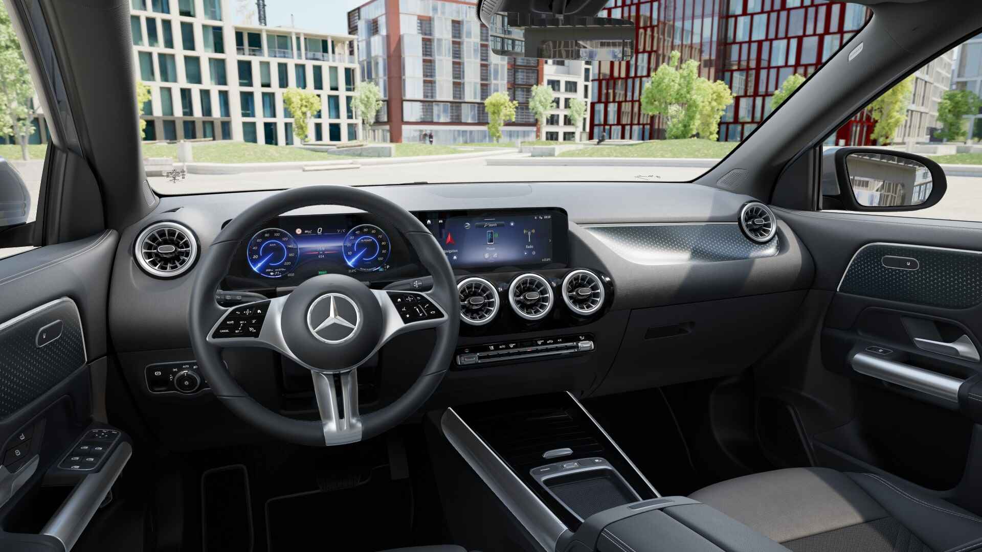 Mercedes-Benz EQA 250+ Business Line 71 kWh | Parkeerpakket met achteruitrijcamera | EASY PACK achterklep | Verwarmde stoelen vooraan | Extra USB-poorten | Sfeerverlichting | Dodehoekassistent | Spiegelpakket | - 19/25