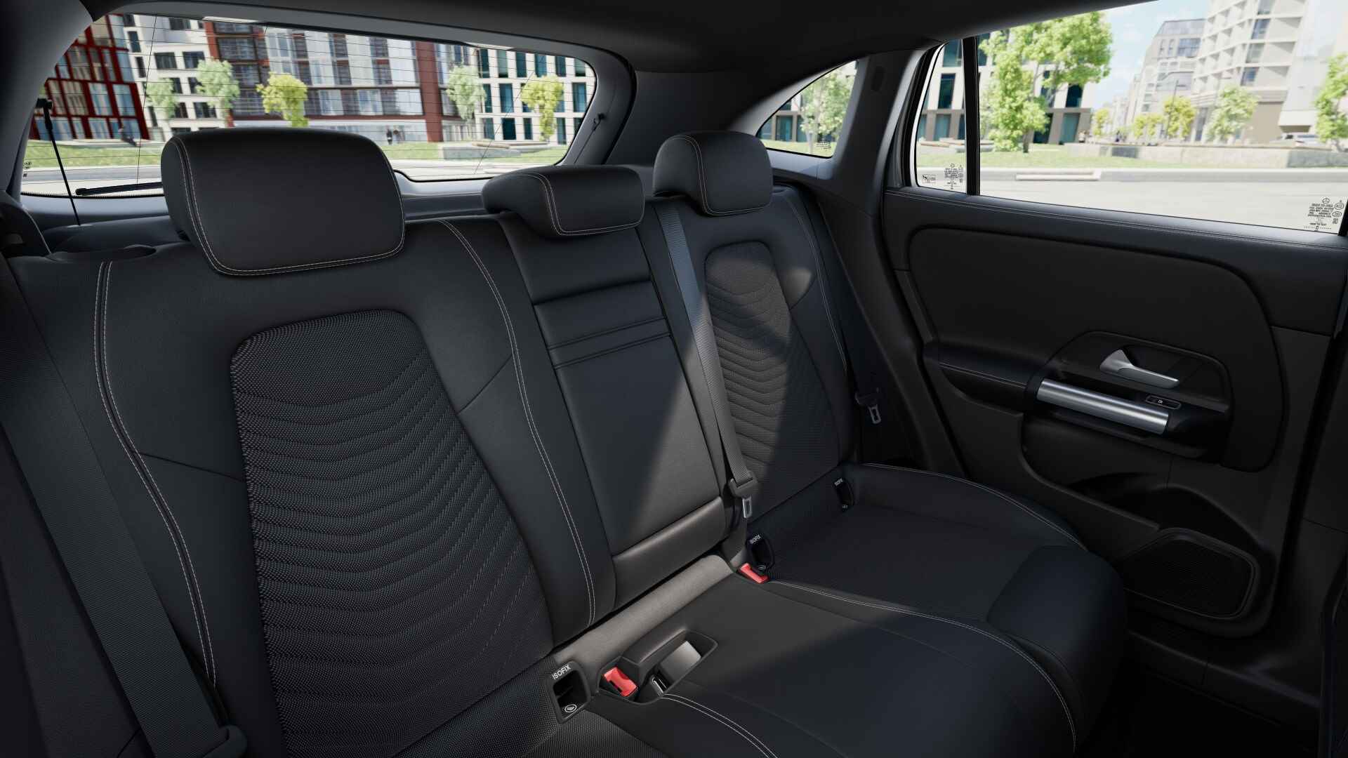 Mercedes-Benz EQA 250+ Business Line 71 kWh | Parkeerpakket met achteruitrijcamera | EASY PACK achterklep | Verwarmde stoelen vooraan | Extra USB-poorten | Sfeerverlichting | Dodehoekassistent | Spiegelpakket | - 21/25