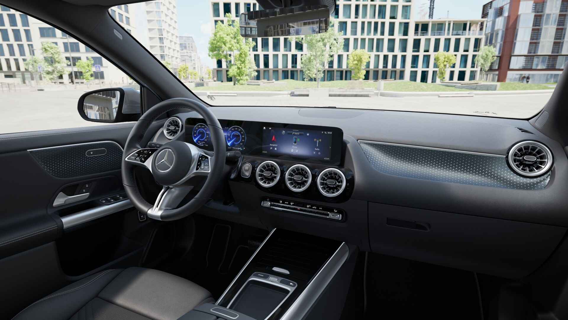 Mercedes-Benz EQA 250+ Business Line 71 kWh | Parkeerpakket met achteruitrijcamera | EASY PACK achterklep | Verwarmde stoelen vooraan | Extra USB-poorten | Sfeerverlichting | Dodehoekassistent | Spiegelpakket | - 22/25