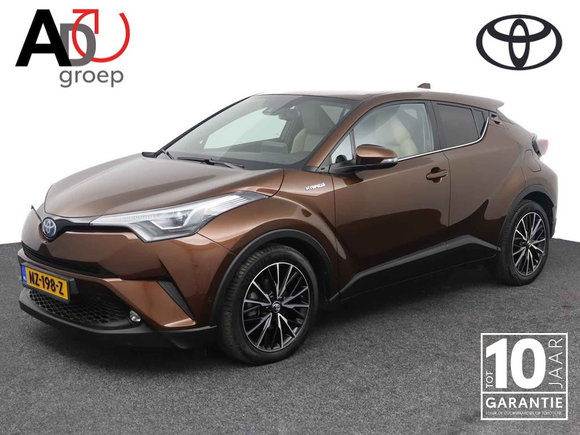 Toyota C-HR 1.8 Hybrid Premium | Lederen bekleding met stoelverwarming | Keyless | Parkeerhulp met Camera | - 1/44