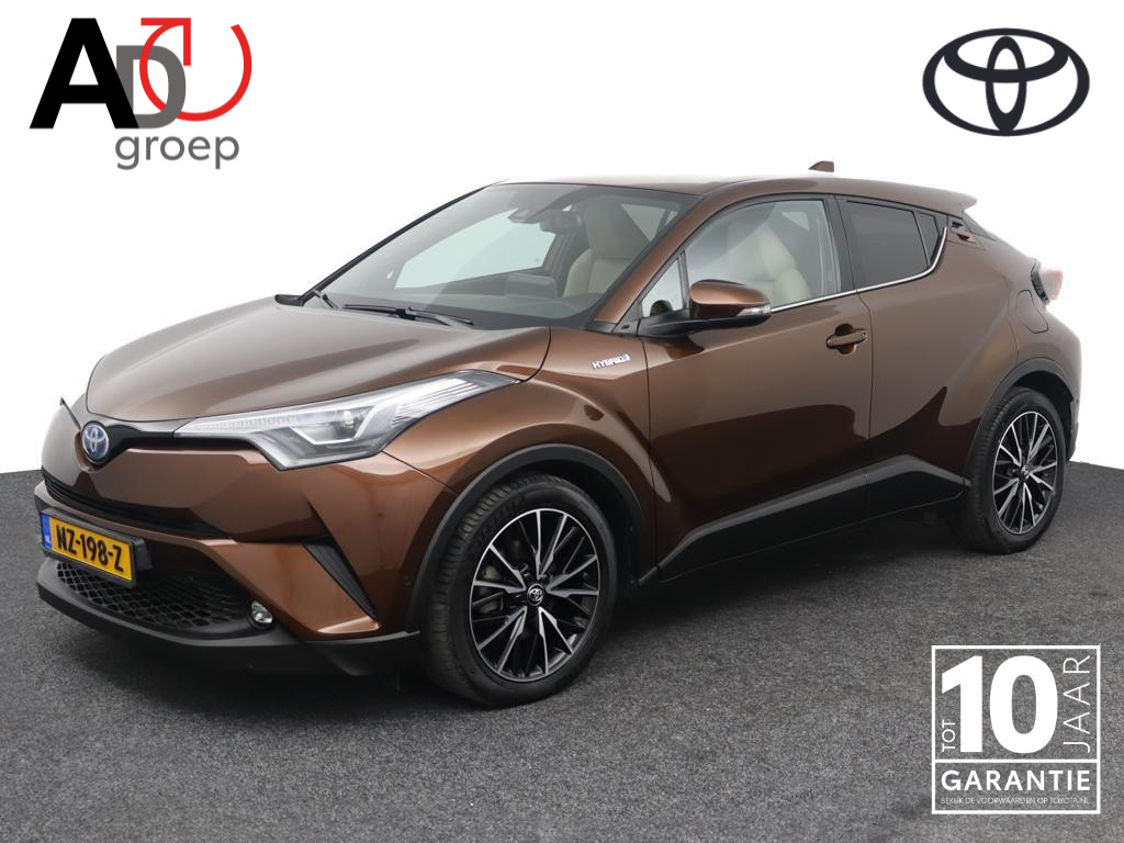 Toyota C-HR 1.8 Hybrid Premium | Lederen bekleding met stoelverwarming | Keyless | Parkeerhulp met Camera |