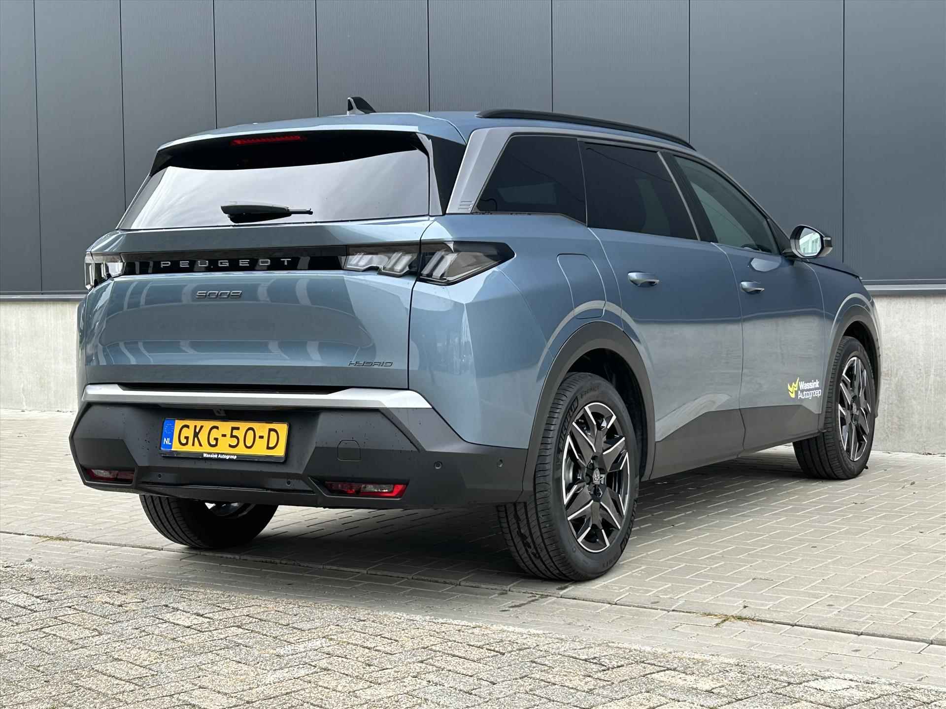 PEUGEOT 5008 1.2 Hybrid 136pk e-DSC6 Allure | 7-Zitplaatsen | Inhaalsensor | Keyless Entry | Camera Voor+Achter | Navigatie | Climate Control | - 7/37