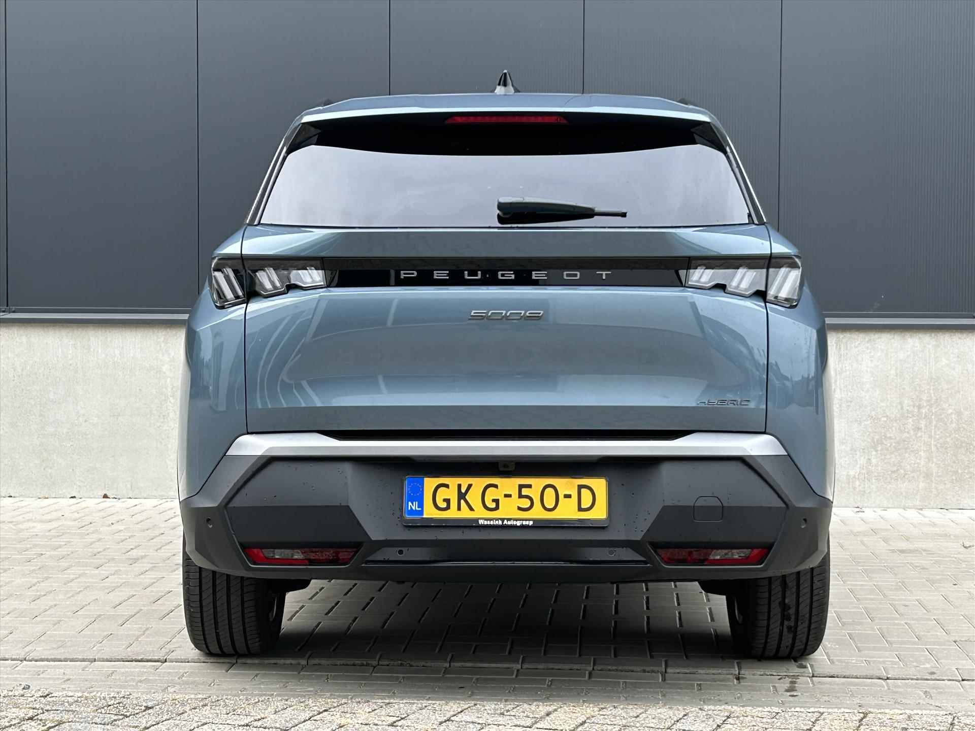 PEUGEOT 5008 1.2 Hybrid 136pk e-DSC6 Allure | 7-Zitplaatsen | Inhaalsensor | Keyless Entry | Camera Voor+Achter | Navigatie | Climate Control | - 8/37