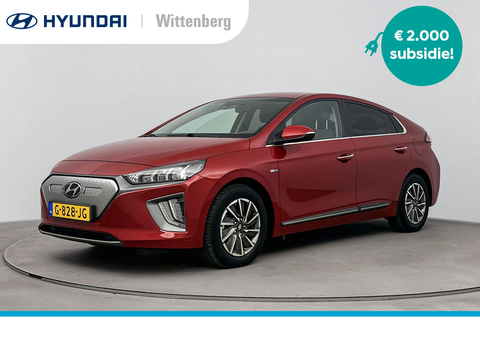 Hyundai IONIQ COMFORT EV 38 kWh | € 2000,- EV SUBSIDIE MOGELIJK | NAVI | CLIMA | CAMERA | CRUISE | PDC | 16'' LM VELGEN | PRIVACY GLASS | 100% HEALTH CHECK |