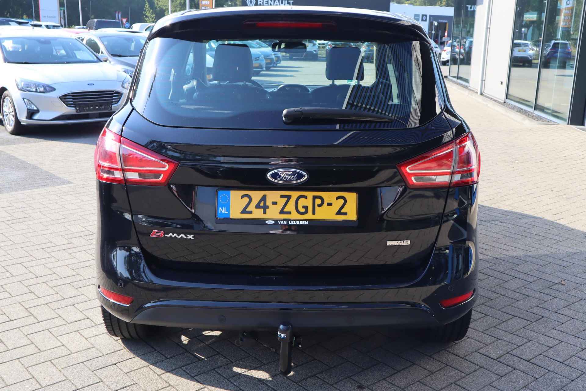 Ford B-Max TITANIUM 100PK CLIMA TREKHAAK HALF-LEDER+STOELVERW. PARK-SENSOREN 17"LMV A-SPOILER - 20/29