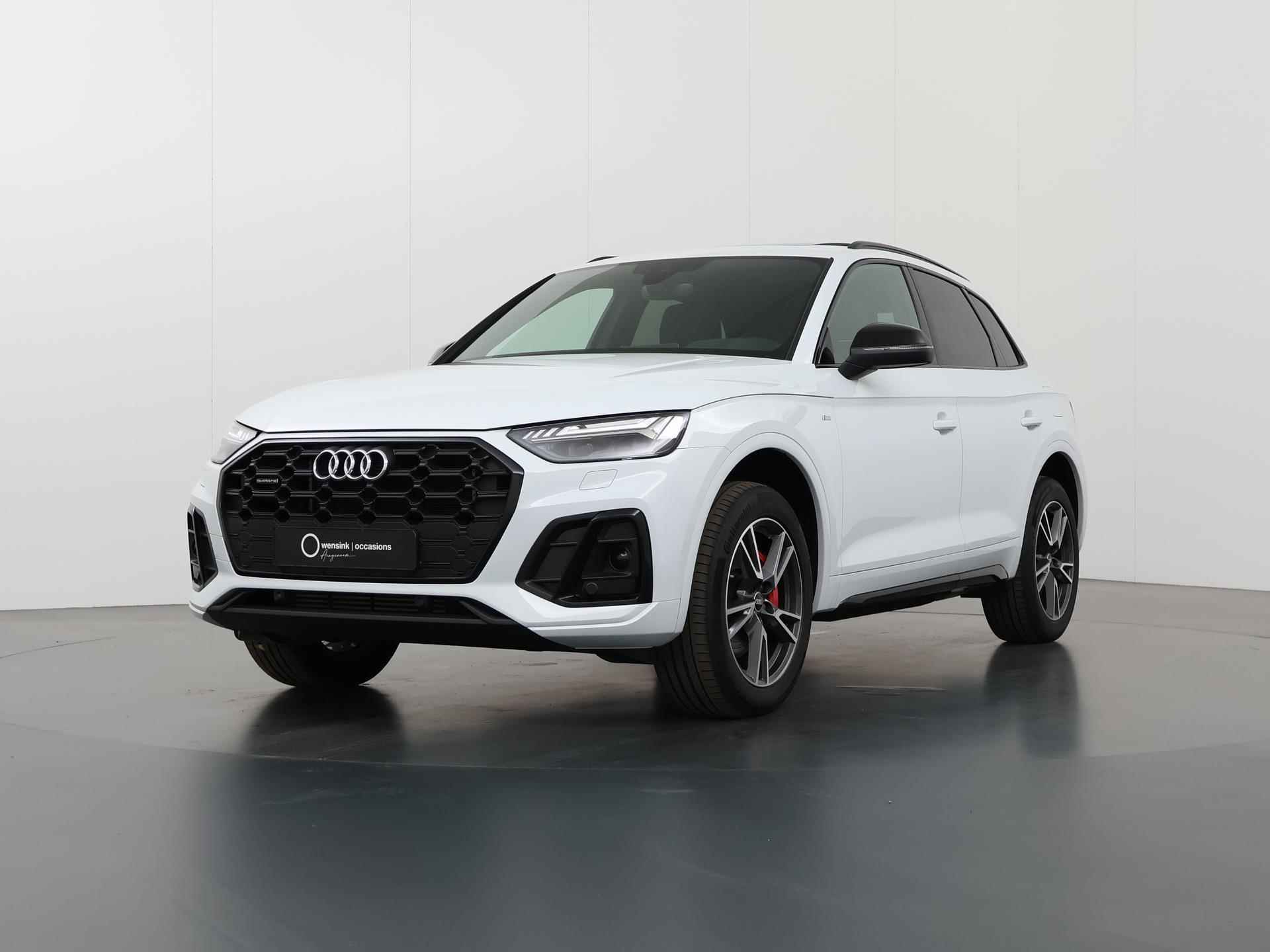 Audi Q5 55 TFSI e Quattro S Line | 367pk | Panoramadak | Matrix LED | Parkeercamera | Sfeerverlichting | Navigatie | Climate Control | Cruise Control | Bluetooth | - 54/54