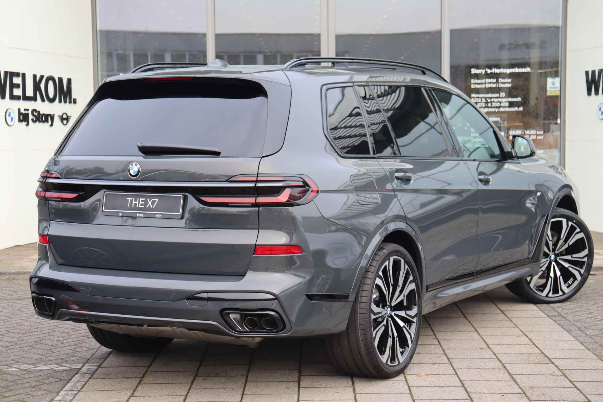 BMW X7 xDrive40i High Executive M Sport Automaat / Panoramadak Sky Lounge / Massagefunctie / Parking Assistant Professional / Bowers & Wilkins / Trekhaak / Integral Active Steering - 6/28