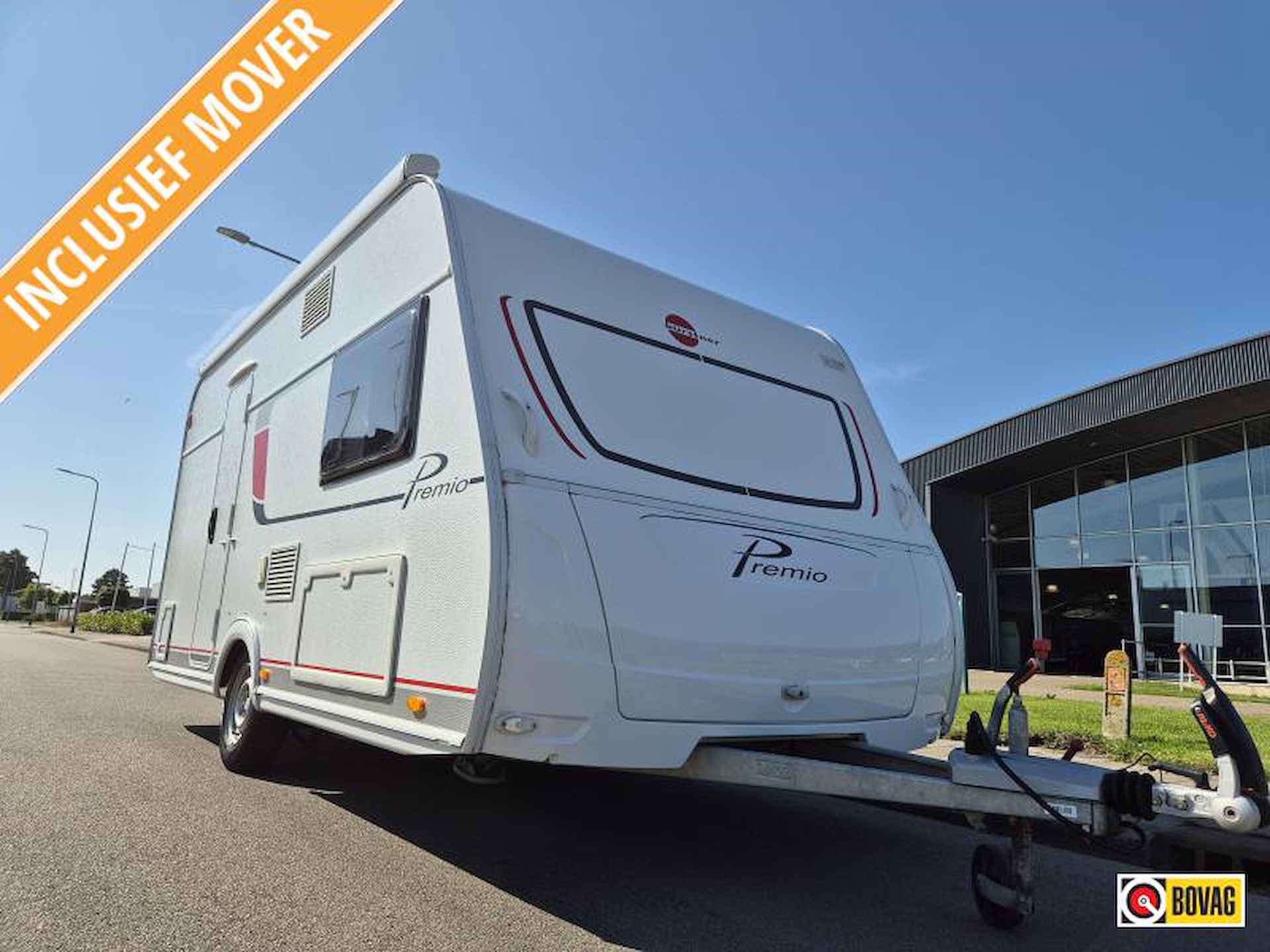 Bürstner Premio 395 TS Mover/ Tent/ Grote koelk. - 1/19