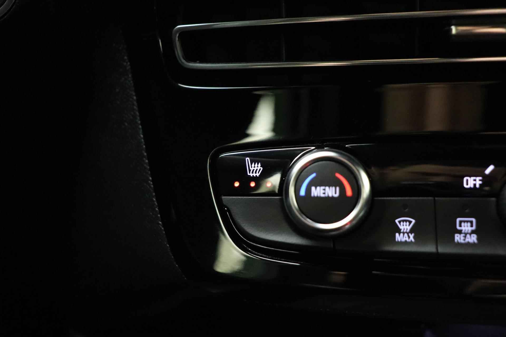 Opel Mokka-e Level 5 50 kWh Ultimate | Climate control | Stoel & Stuurverwarming | Navigatie | Zwart dak | Draadloze telefoonlader | Getint glas - 25/36