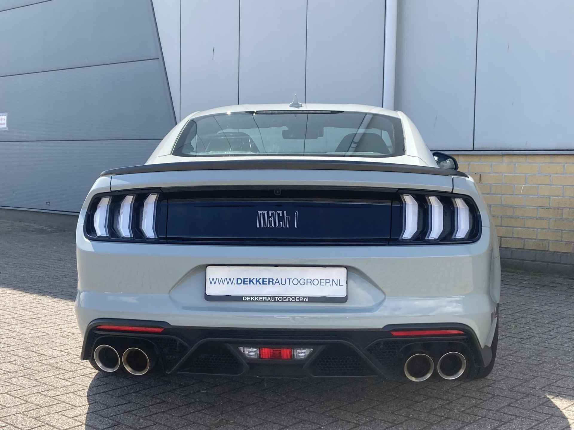 Ford Mustang Fastback 5.0 V8 460 pk Mach-1 Fighterjet Grey-Recaro - 9/41