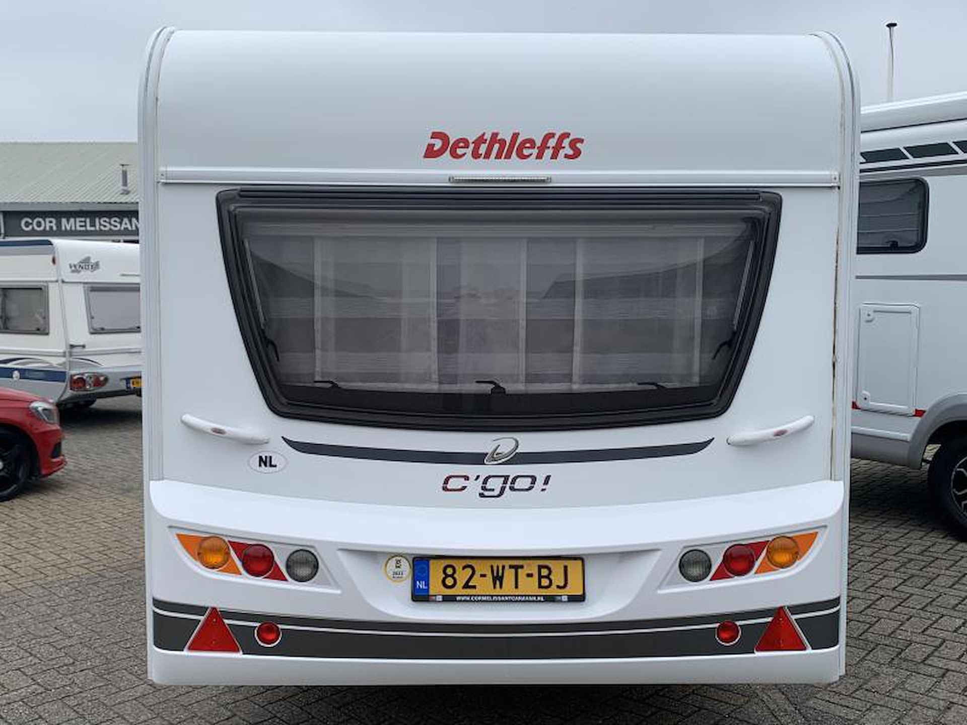 Dethleffs C'Go 415 QL VOORTENT - FIETSENDRAGER - 6/21