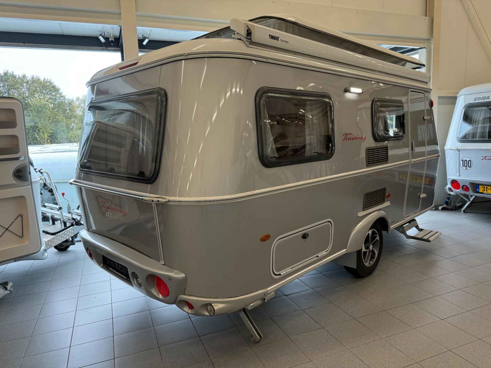 Eriba Touring Troll 540 GT Silver Lengte bedden Cassetteluif - 1/13