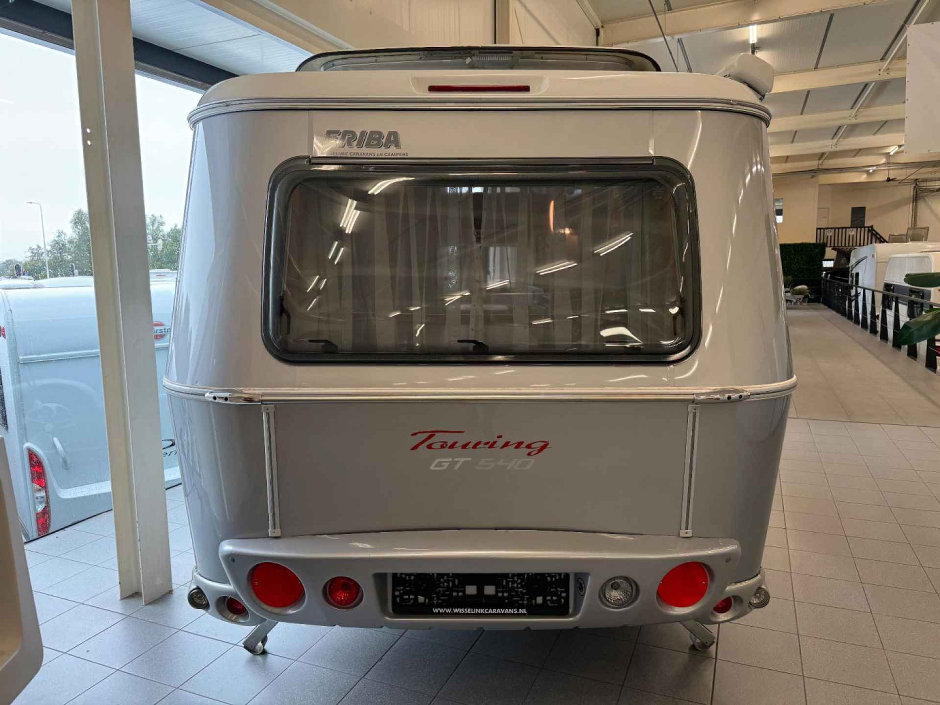 Eriba Touring Troll 540 GT Silver Lengte bedden Cassetteluif - 13/13