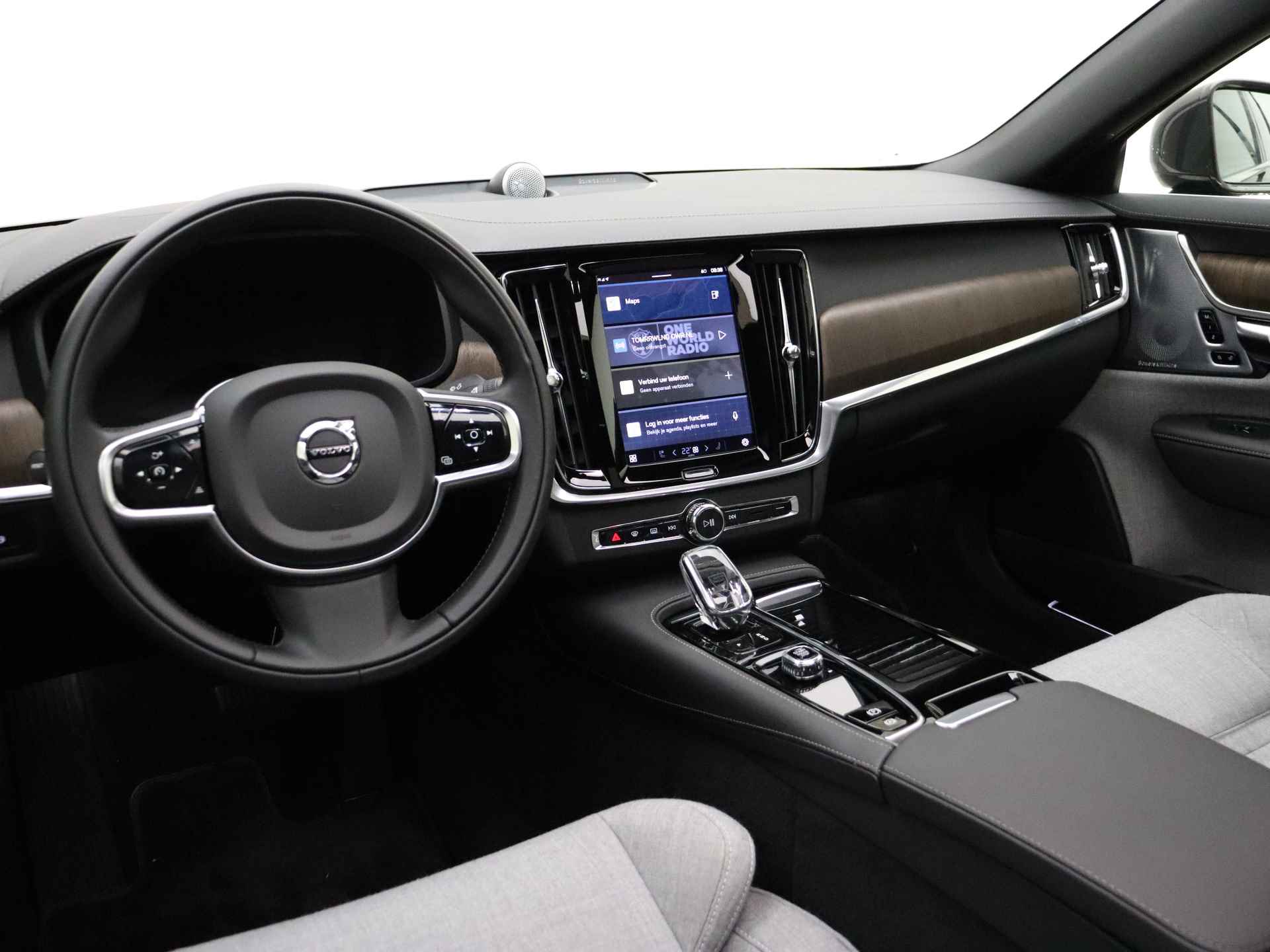 Volvo S90 T8 390pk AWD Inscription / Luchtvering / B&W Audio / Woolblend / Schuifdak / 360 Camera / Gelaagd glas / 20'' / Elektr. Stoelen / - 10/40