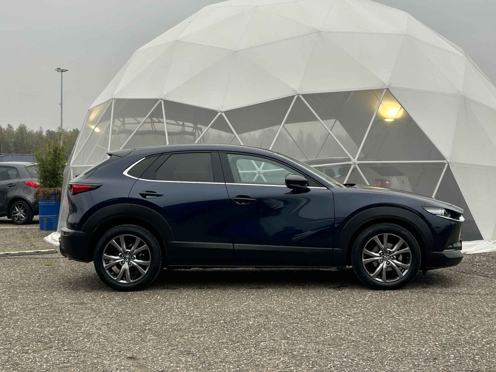 Mazda CX-30 2.0 e-SkyActiv-X M Hybrid Luxury | Lederen bekleding | BOSE | Rondom Camera | Carplay | Head-up display | Trekhaak | - 17/41