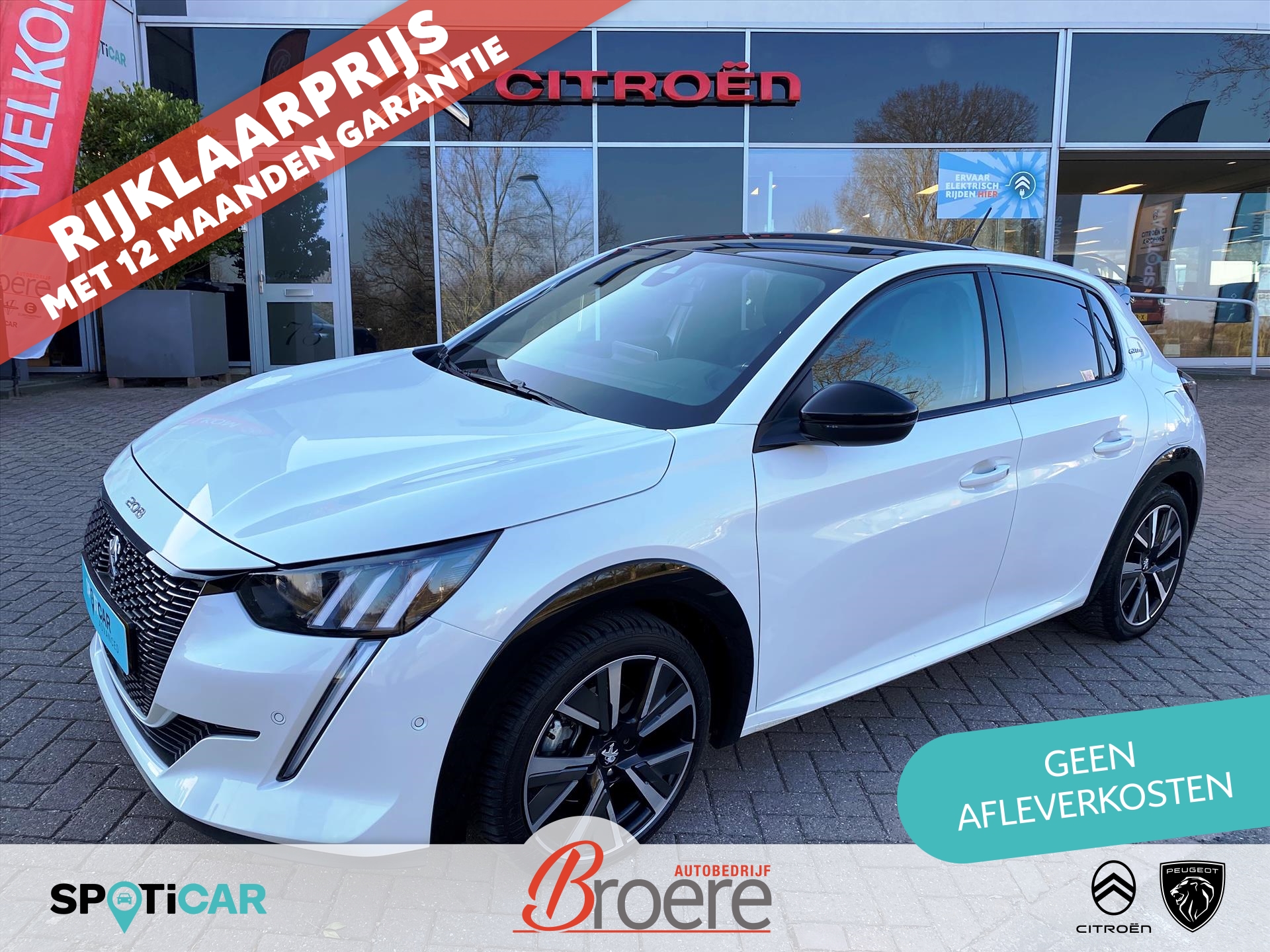 PEUGEOT 208 1.2 Turbo 130pk EAT8 Automaat GT-Line | full option, camera, panoramadak, leder, stoelverwarming, dab, navi, adaptive cruise, dodehoekdetectie