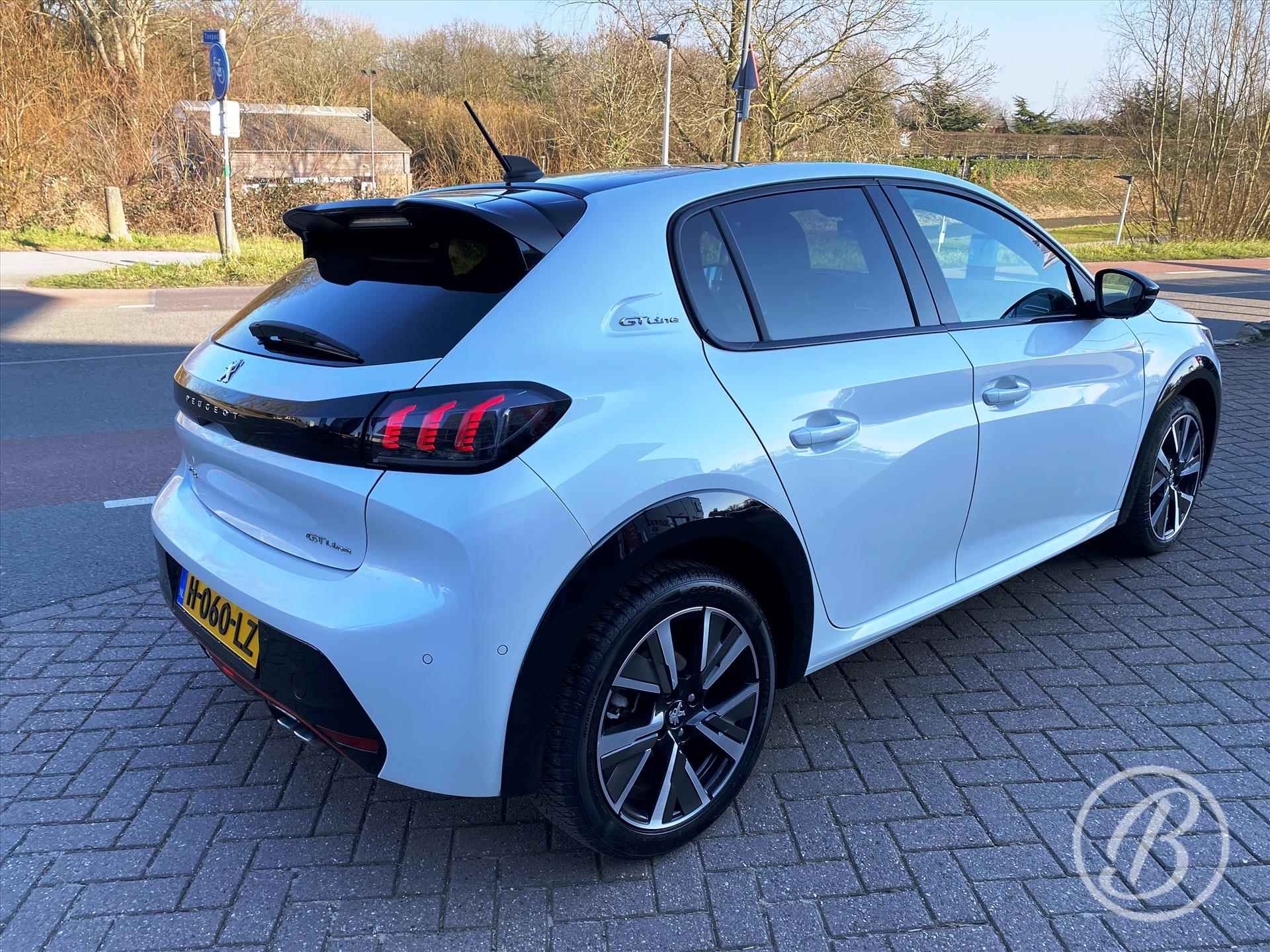 PEUGEOT 208 1.2 Turbo 130pk EAT8 Automaat GT-Line | full option, camera, panoramadak, leder, stoelverwarming, dab, navi, adaptive cruise, dodehoekdetectie - 5/72