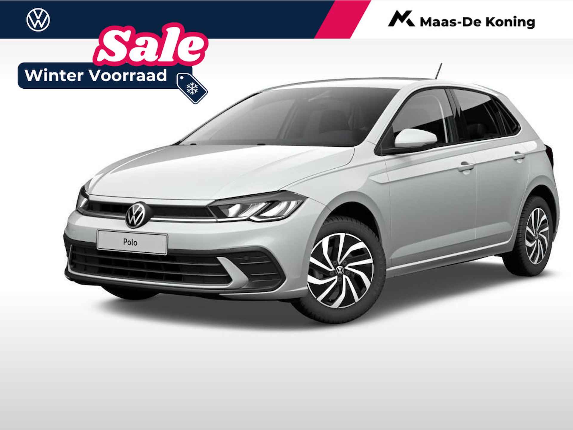 Volkswagen Polo Life Edition 1.0 TSI 95 pk 7 versn. DSG · achteruitrijcamera · Incl. Inruilvoordeel · - 1/7