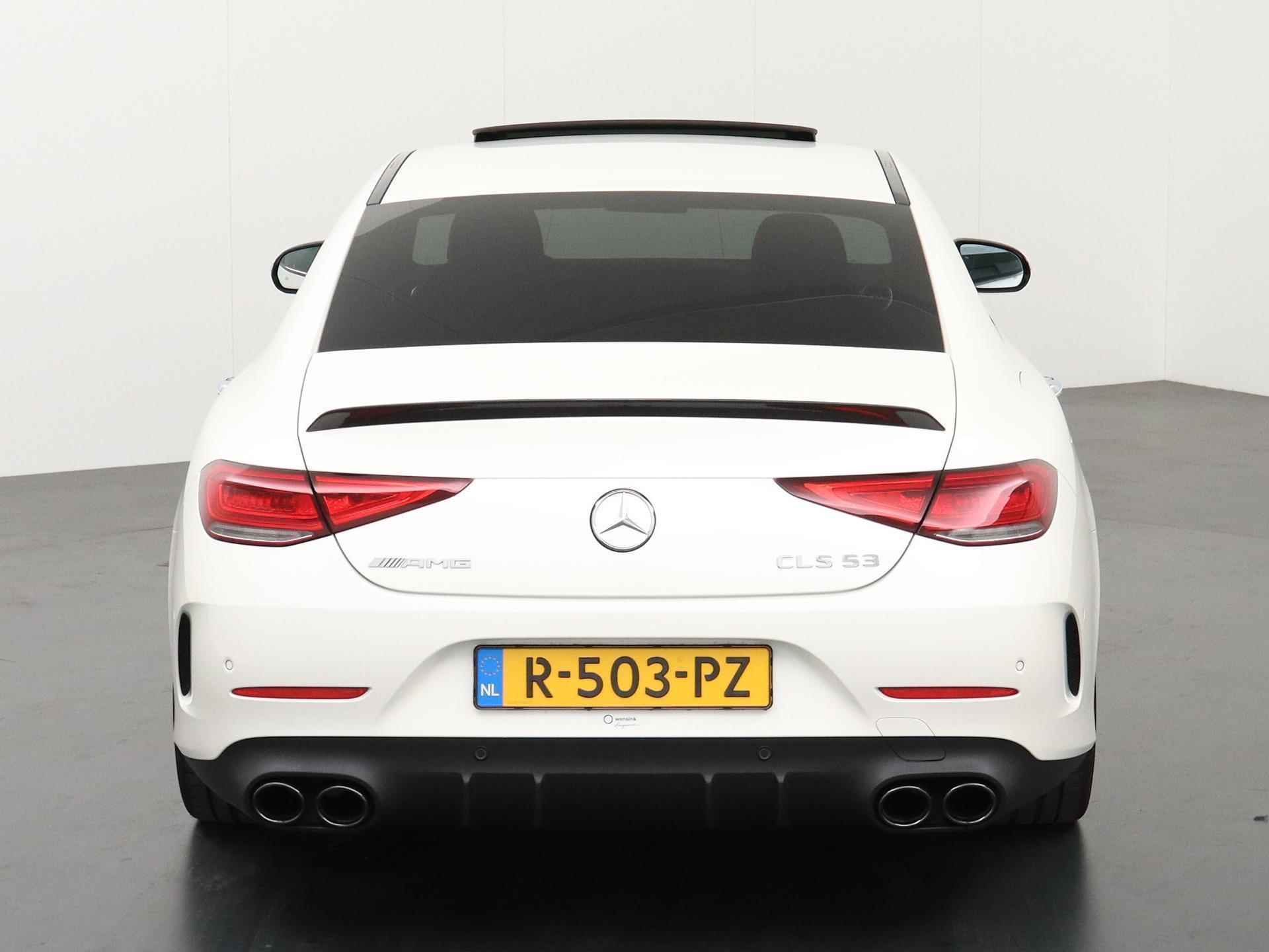 Mercedes-Benz CLS AMG 53 4MATIC+ Premium Plus Mercedes-Benz CLS-klasse 53 AMG 4MATIC+ Premium Plus | Schuifdak | Carbon in&exterieur | Nightpakket incl. 20'' | Burmester sound | Multibeam led | 360 camera | Sfeerverlichting | Anti diefstal pakket | Head-up display | - 25/65