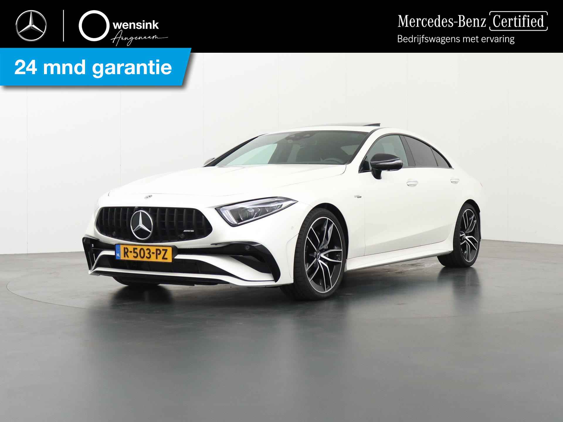 Mercedes-Benz CLS AMG 53 4MATIC+ Premium Plus Mercedes-Benz CLS-klasse 53 AMG 4MATIC+ Premium Plus | Schuifdak | Carbon in&exterieur | Nightpakket incl. 20'' | Burmester sound | Multibeam led | 360 camera | Sfeerverlichting | Anti diefstal pakket | Head-up display | - 65/65