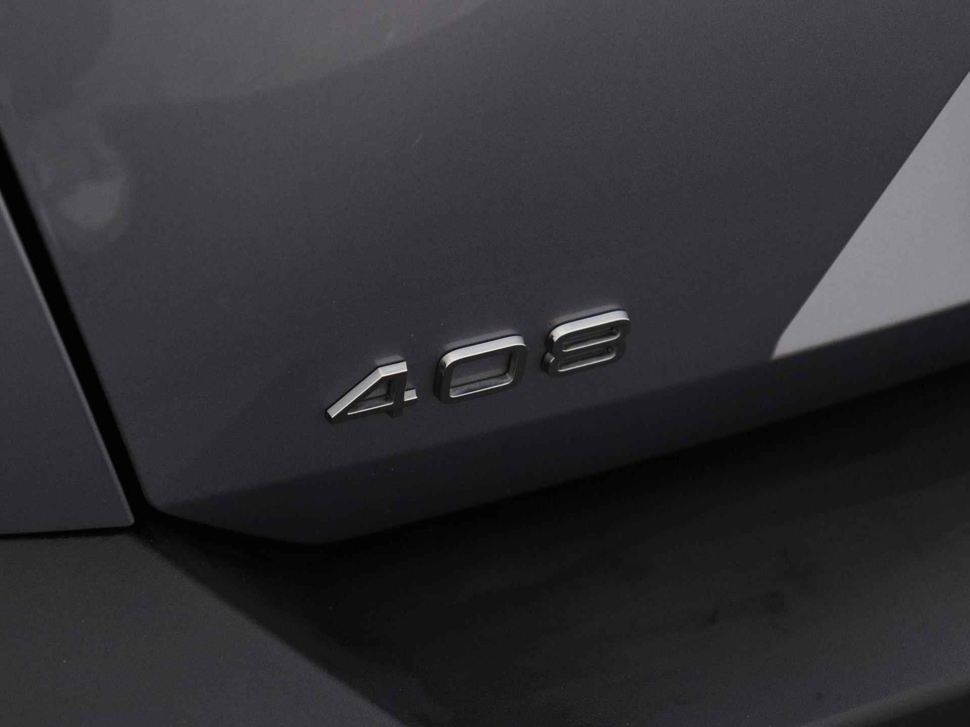 Peugeot 408 Allure Pack 130pk Automaat | Navigatie | Camera | Dodehoek Detectie | Licht Metalen Velgen 19"| Adaptieve Cruise Control - 16/39