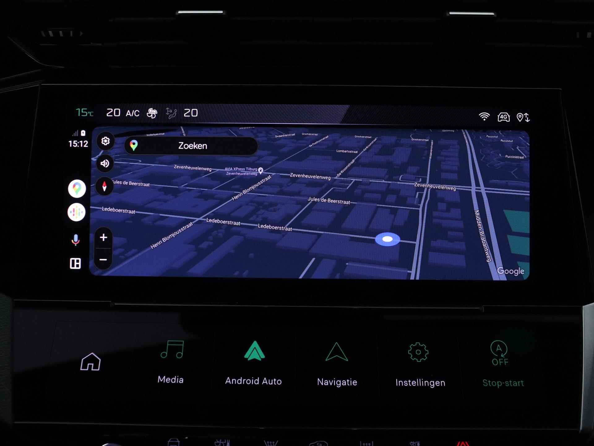 Peugeot 408 Allure Pack 130pk Automaat | Navigatie | Camera | Dodehoek Detectie | Licht Metalen Velgen 19"| Adaptieve Cruise Control - 36/39
