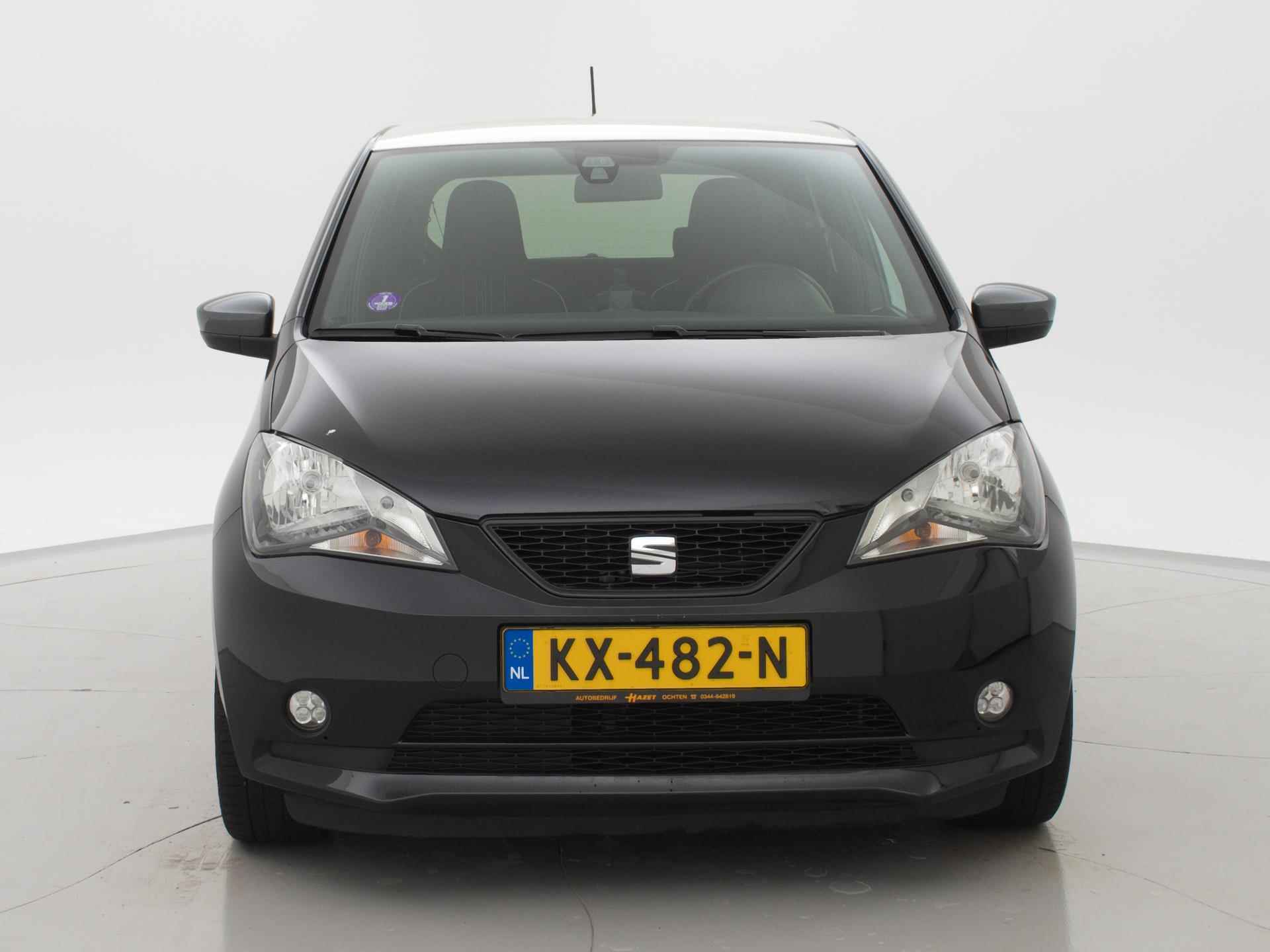 SEAT Mii 1.0 SPORT CONNECT 5-DEURS + WIT DAK / LMV / PARKEERSENSOREN / CRUISE CONTROL - 8/30