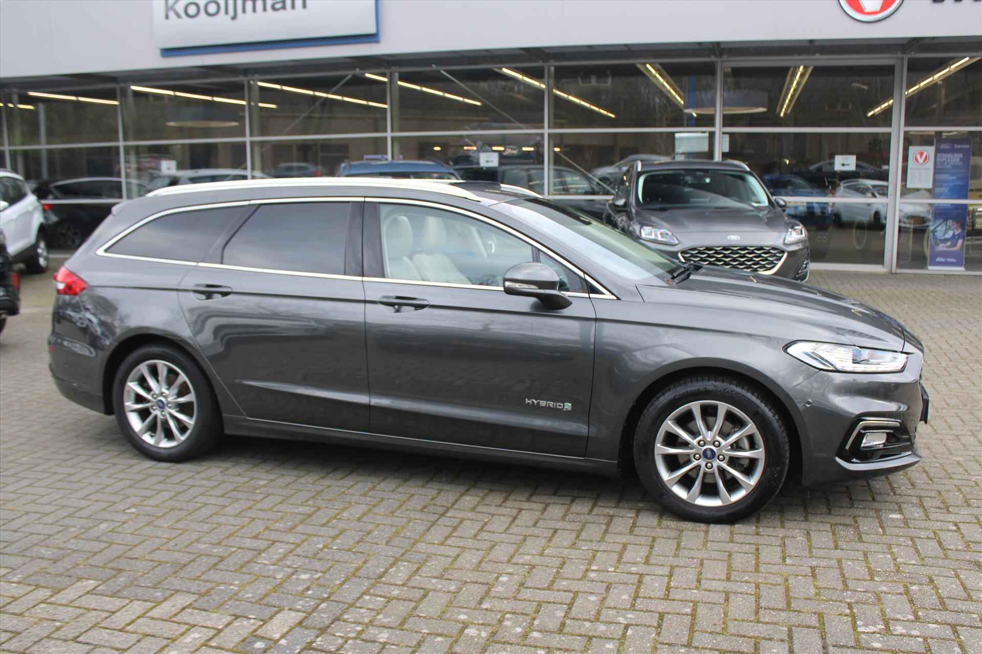 Ford Mondeo Titanium X Business  2.0 HEV 187pk Hybride Wagon automaat, Volledig Leder, Panoramadak - 6/36