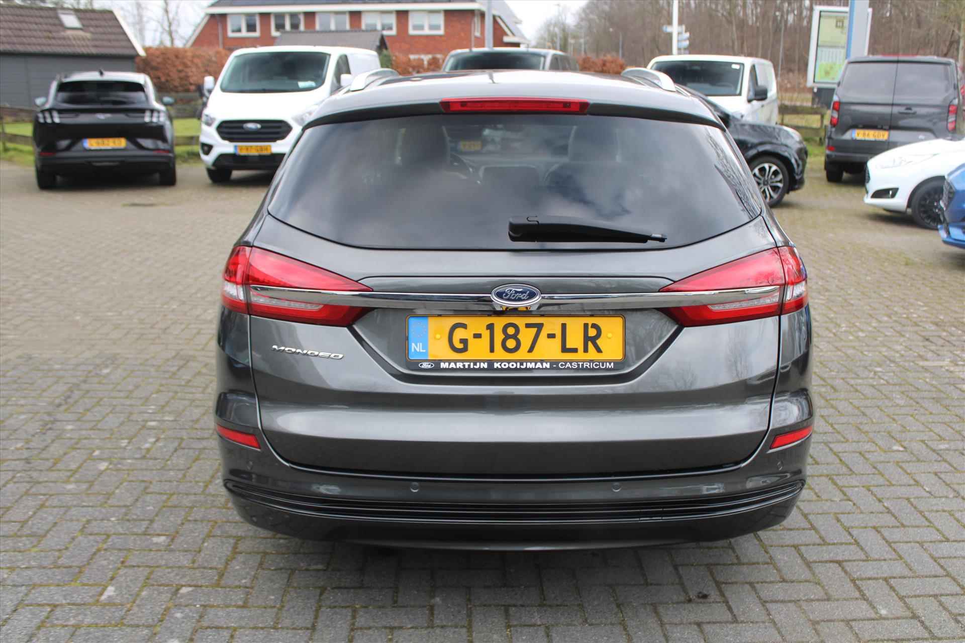 Ford Mondeo Titanium X Business  2.0 HEV 187pk Hybride Wagon automaat, Volledig Leder, Panoramadak - 8/36