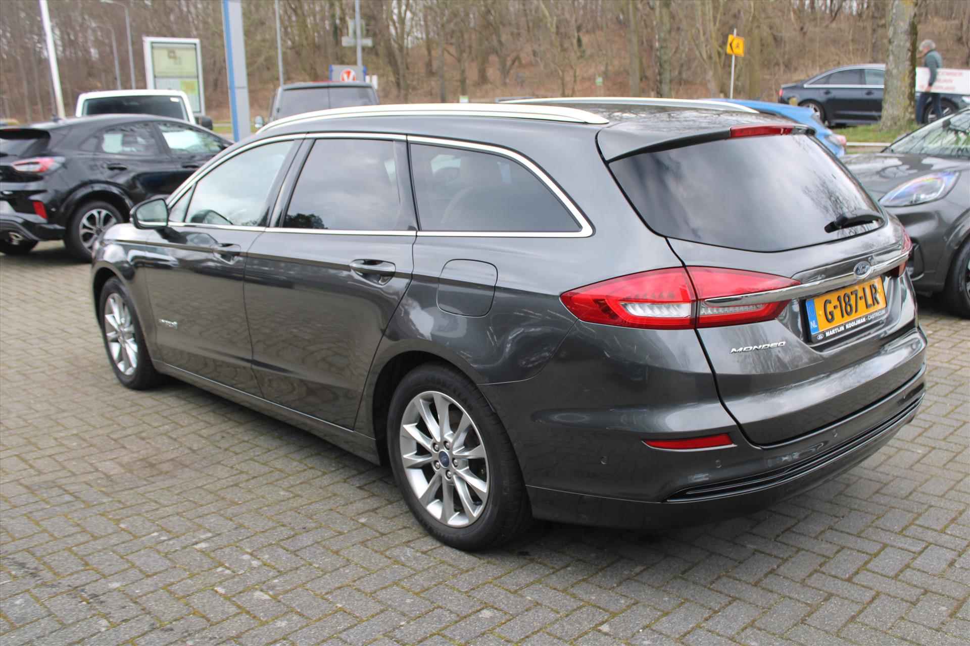 Ford Mondeo Titanium X Business  2.0 HEV 187pk Hybride Wagon automaat, Volledig Leder, Panoramadak - 9/36