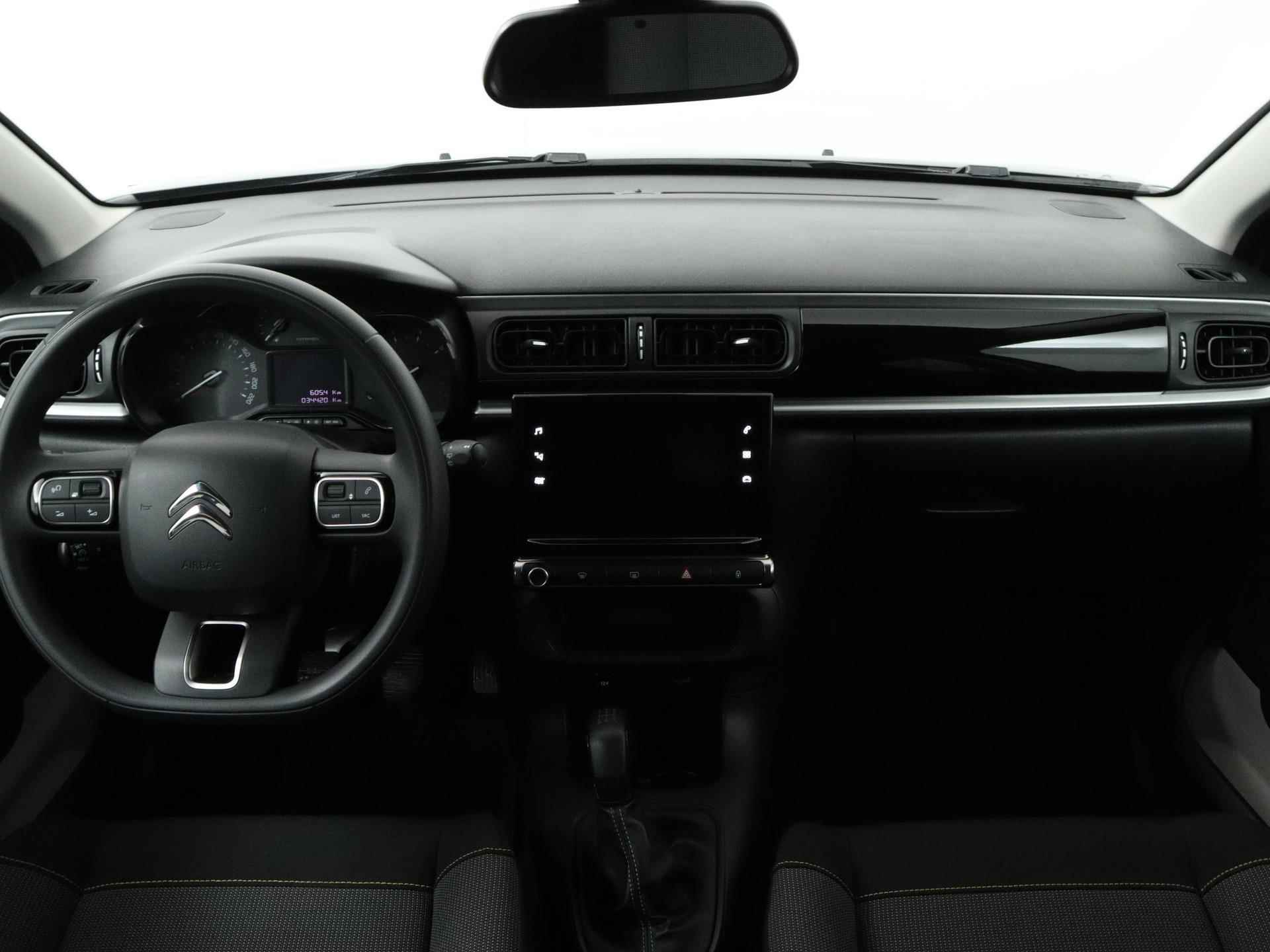 Citroen C3 Feel 83pk | Navigatie | Climate Control | Cruise Control | Parkeersensoren | Apple Carplay / Android Auto | Bluetooth | DAB+ radio | Automatisch dimlicht | Regensensor | Donker getint glas | Afwijkende dakkleur | All seasonbanden | Lage kilometerstand | - 12/34