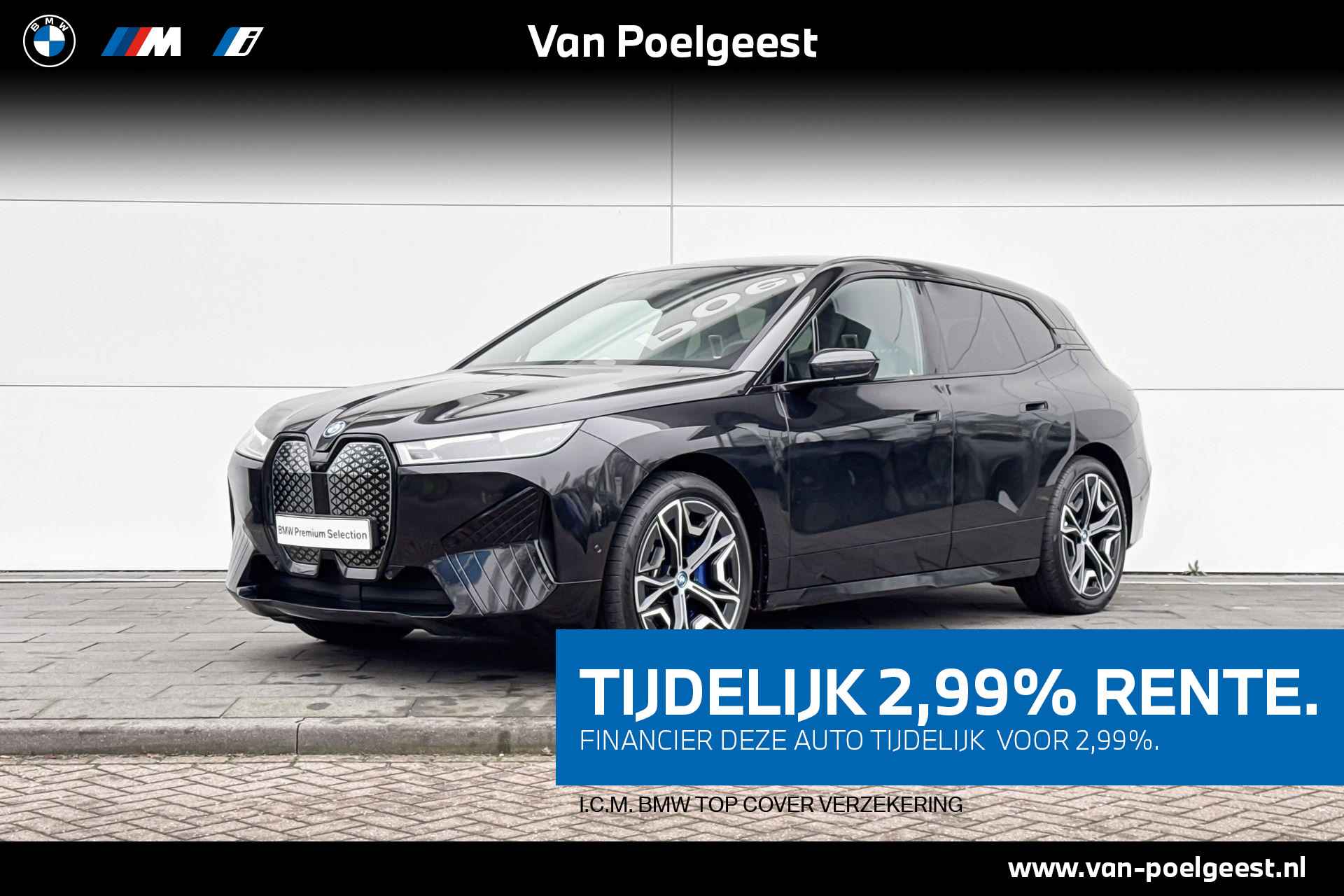 BMW iX xDrive40 Business Edition Plus 77 kWh | Harman Kardon | Driving Assistant Pro | Stoelverwarming | Trekhaak | - 1/25