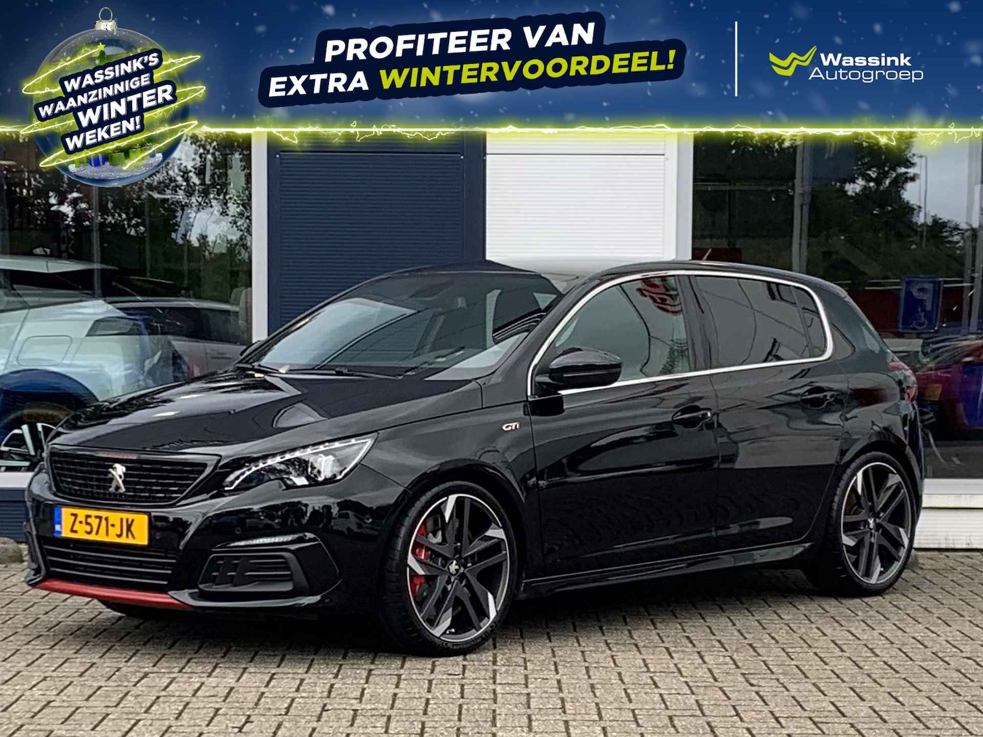 Peugeot 308 1.6 Puretech 263pk GTi by Peugeot Sport | HiFi-Denon | Navigatie | Parkeercamera | 19inch velgen | Full-LED koplampen | Onderhoudhistorie aanwezig !! - 1/58