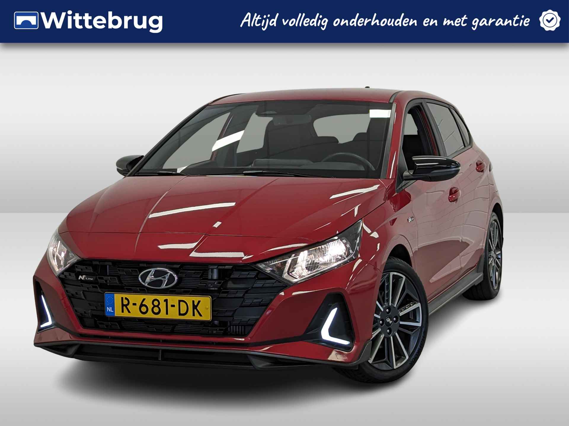 Hyundai i20 1.0 T-GDI N Line | Sportieve uitvoering! | Lichtmetalen velgen | Parkeercamera | BOSE Audio | - 1/45