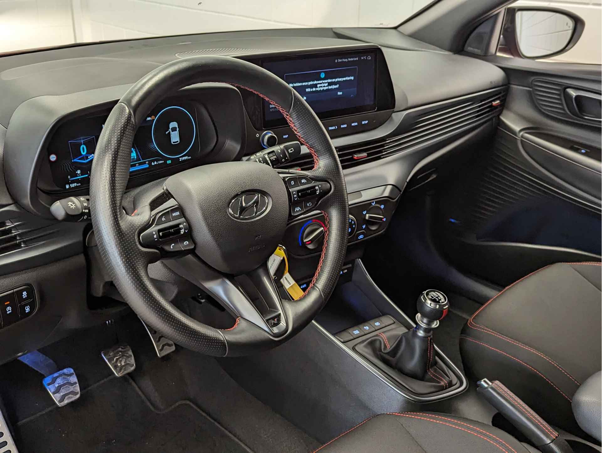 Hyundai i20 1.0 T-GDI N Line | Sportieve uitvoering! | Lichtmetalen velgen | Parkeercamera | BOSE Audio | - 15/45