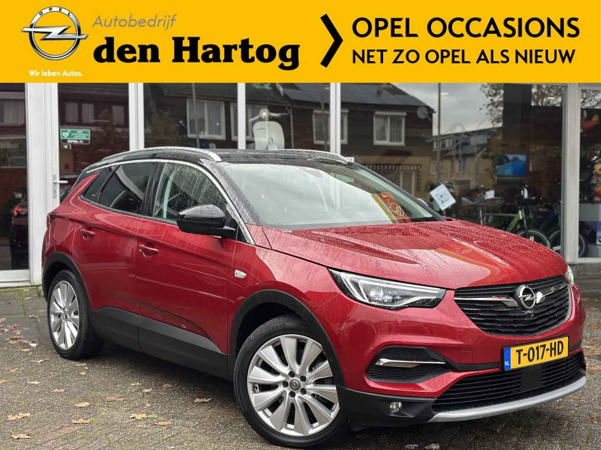 Opel Grandland X 1.6 Turbo Hybrid4 Innovation Trekhaak/Leder/Stoelverwarming/360 camera. - 1/46