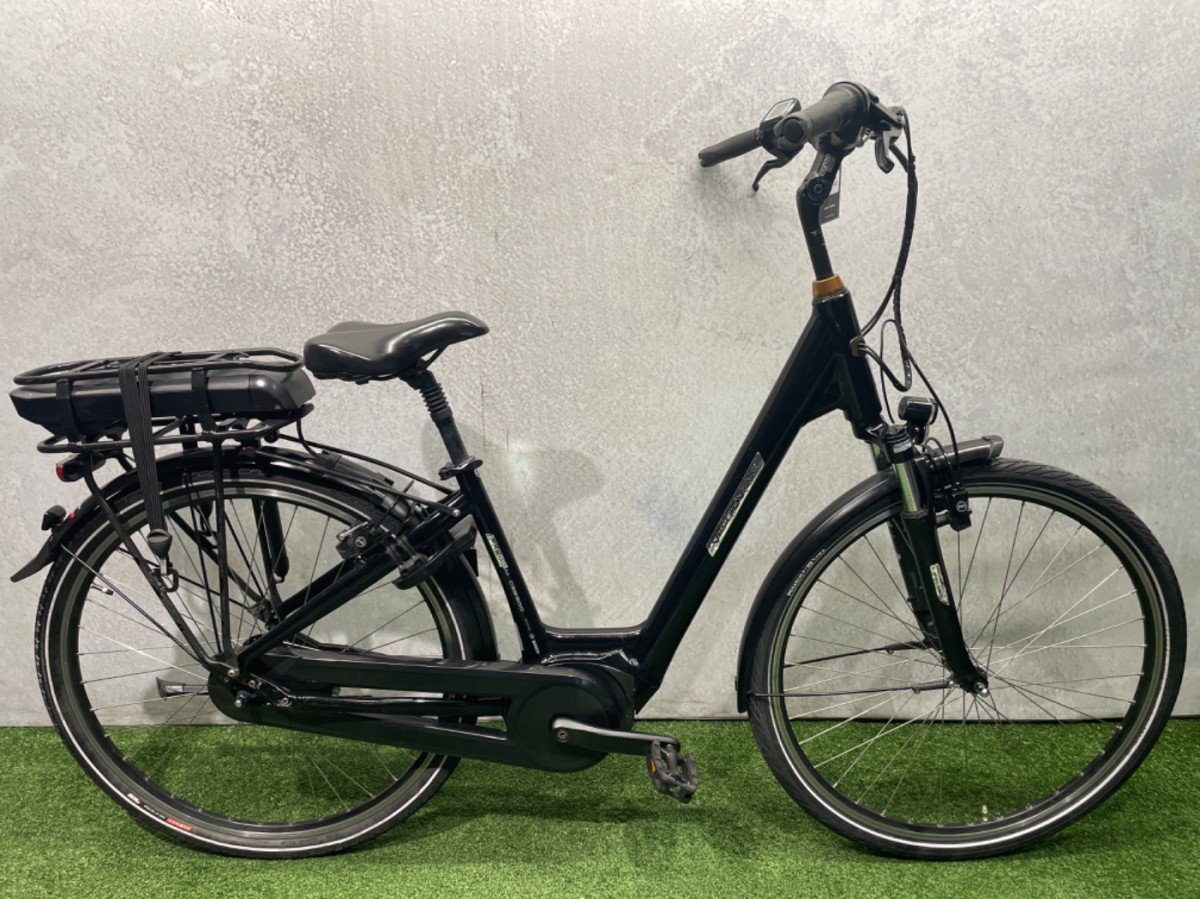 Velo de Ville E-Bike Geveerd Dames Zwart 45cm bij viaBOVAG.nl