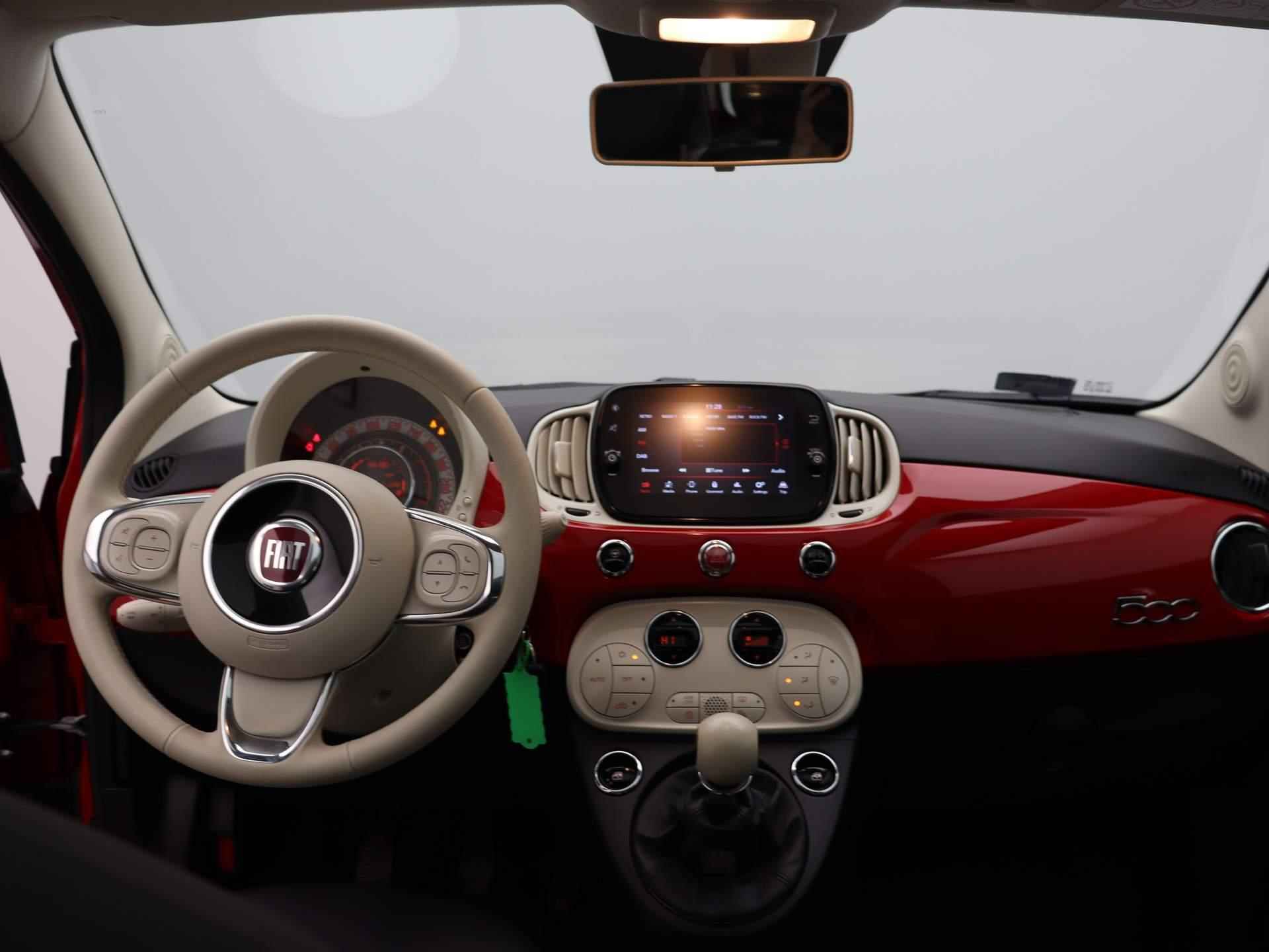 Fiat 500 1.0 Hybrid Dolcevita | Panoramadak | Apple CarPlay | Climate Control | Parkeersensoren | 16'' Velgen | - 7/26